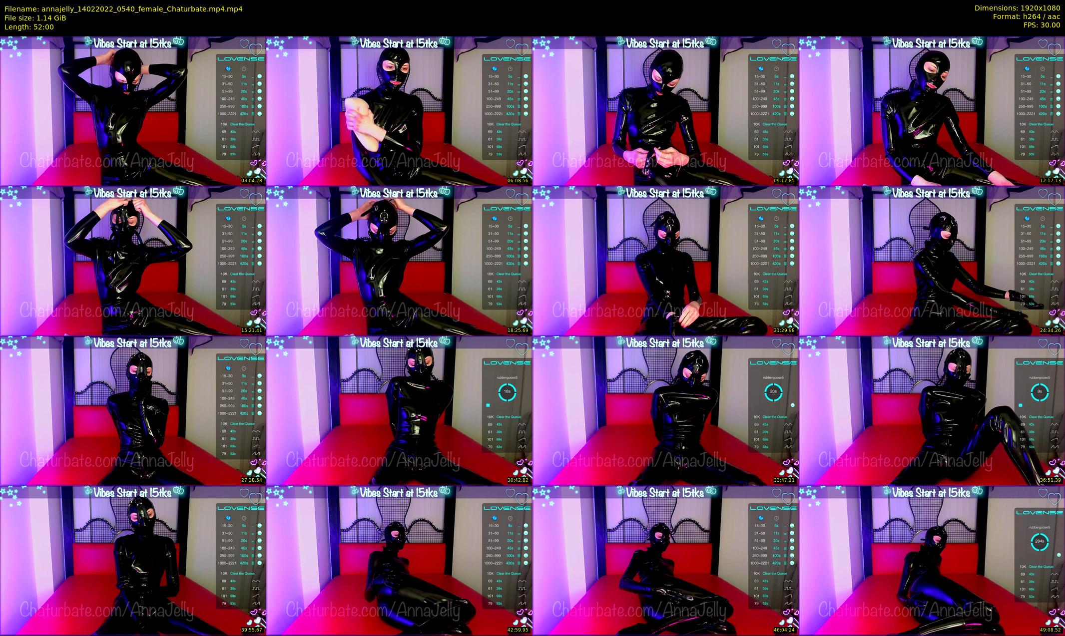 annajelly — 52 minute Chaturbate couple cam show recording, 1080p, Feb 14, 2022