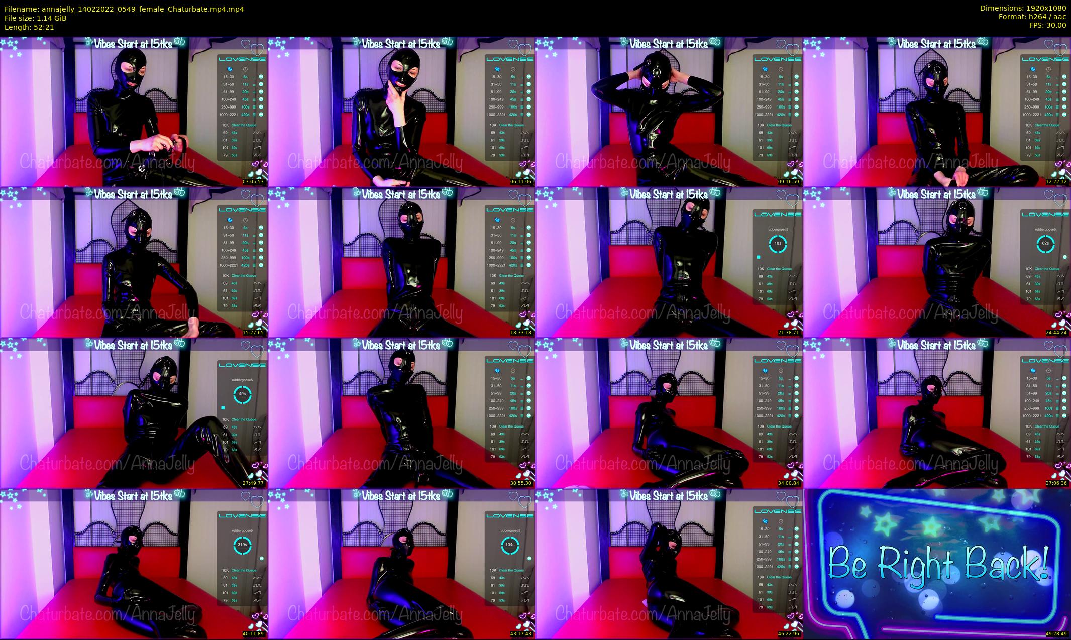 annajelly — 53 minute Chaturbate couple cam show recording, 1080p, Feb 14, 2022