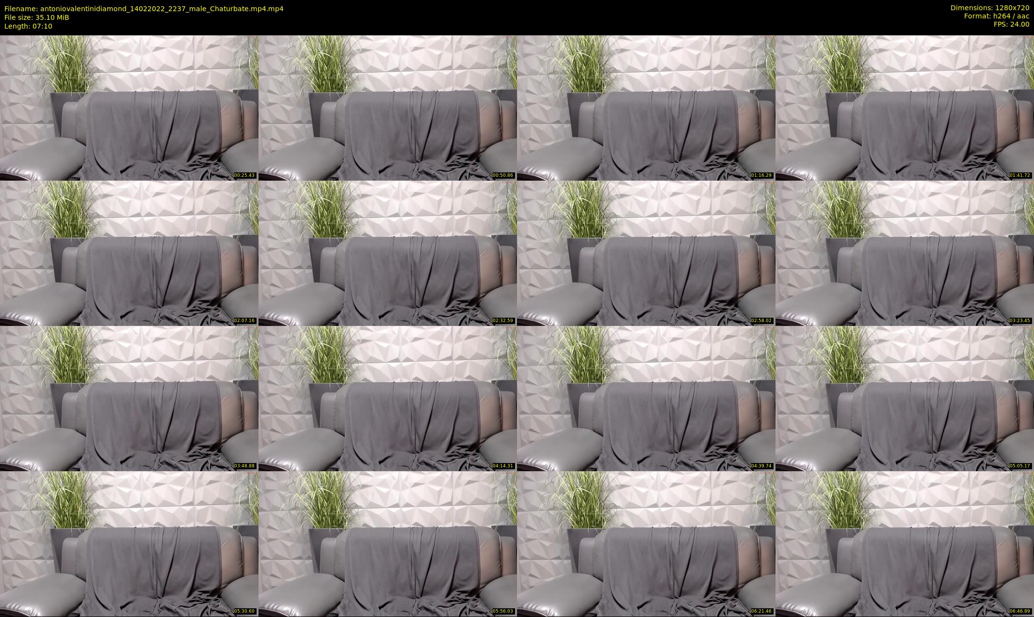 antoniovalentinidiamond — 8 minute Chaturbate male cam show recording, 720p, Feb 14, 2022