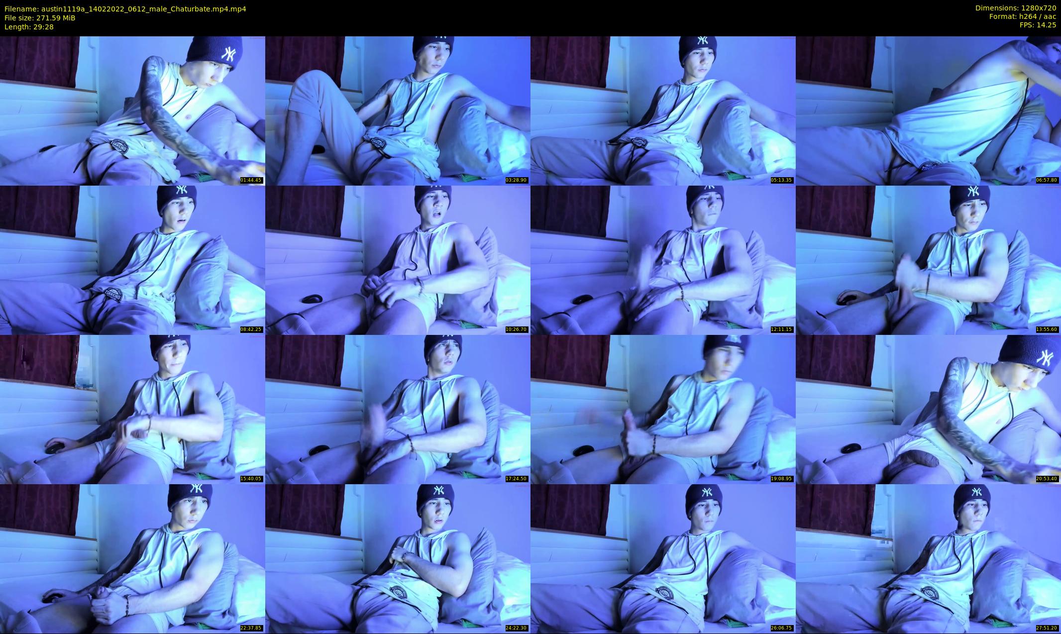 austin1119a — 30 minute Chaturbate male cam show recording, 720p, Feb 14, 2022