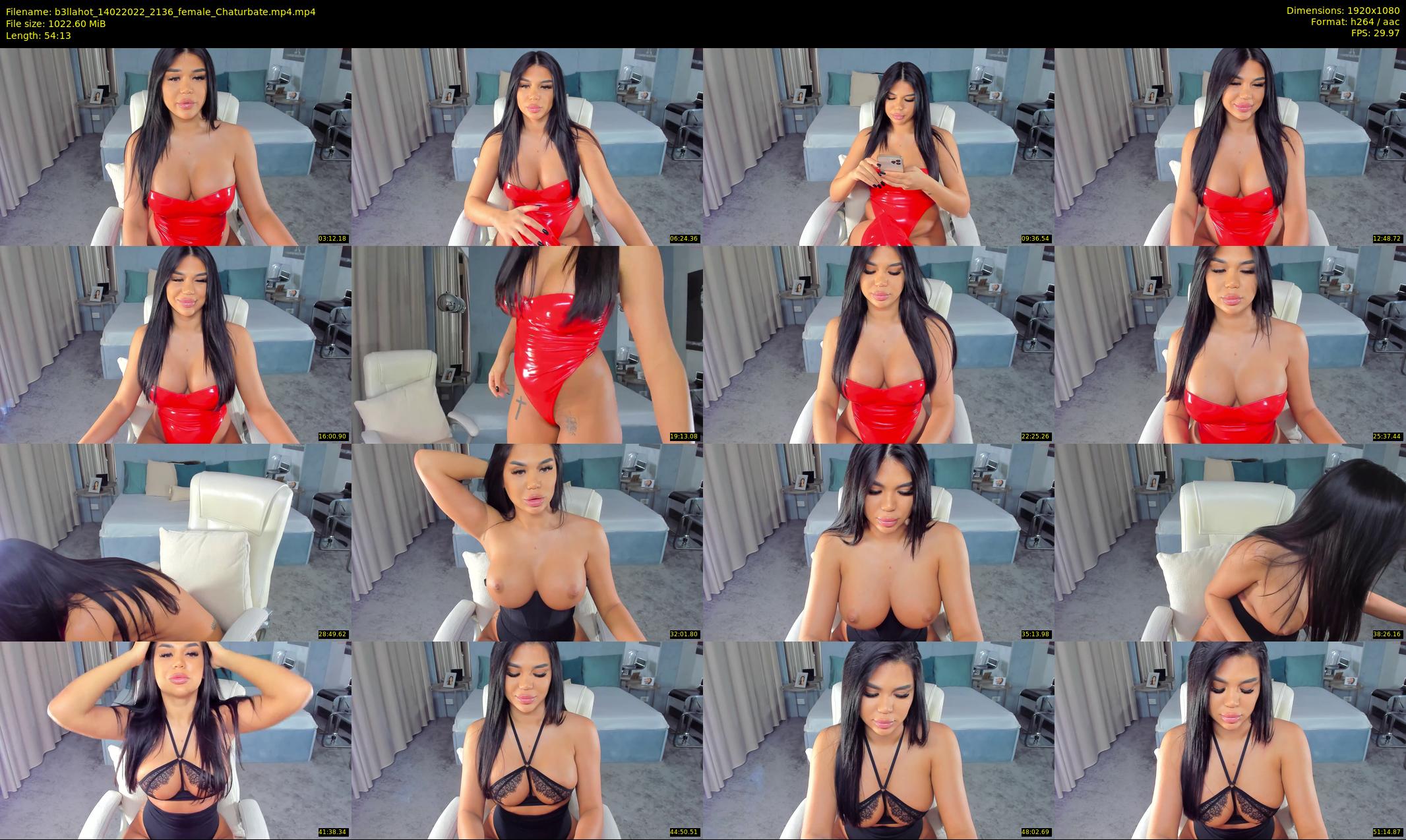 b3llahot — 55 minute Chaturbate female cam show recording, 1080p, Feb 14, 2022