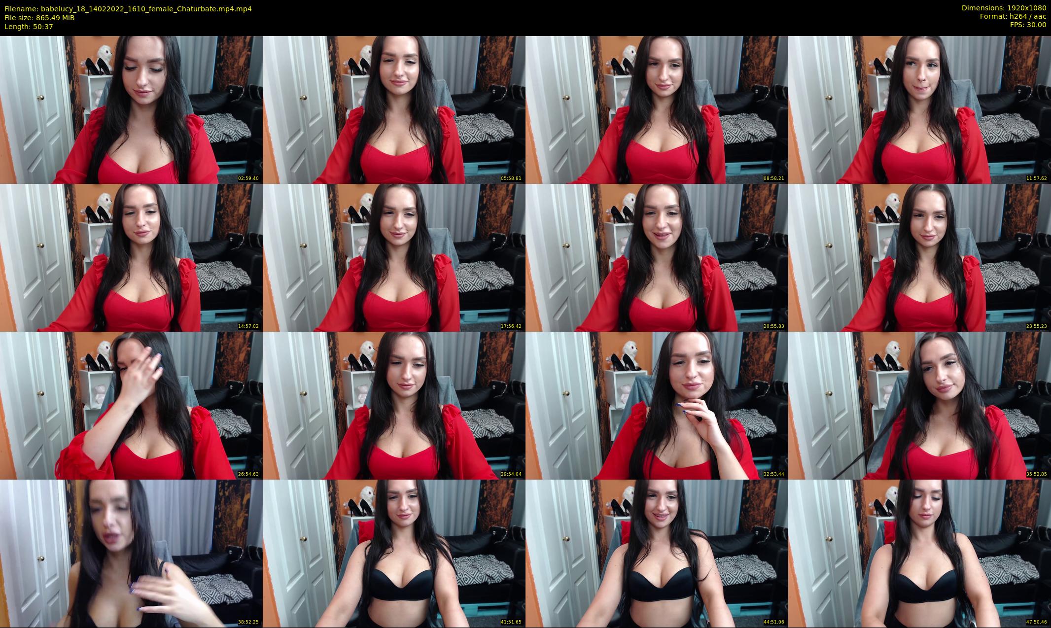 babelucy_18 — 51 minute Chaturbate female cam show recording, 1080p, Feb 14, 2022