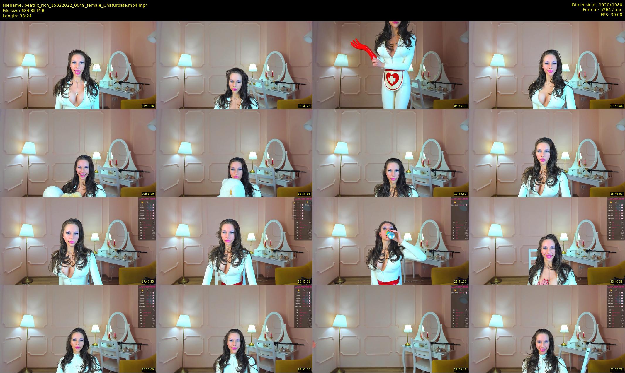 beatrix_rich — 34 minute Chaturbate female cam show recording, 1080p, Feb 15, 2022