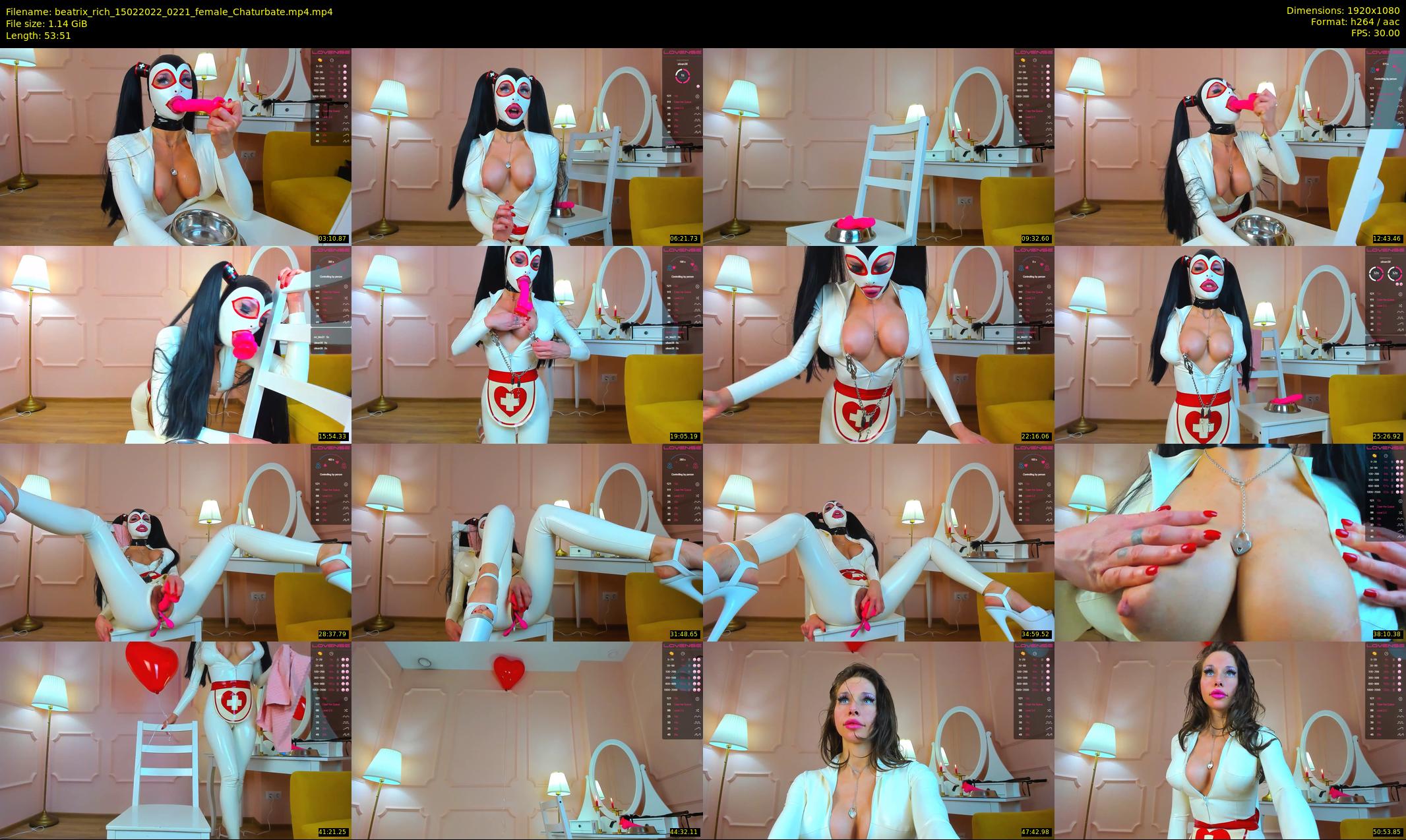 beatrix_rich — 54 minute Chaturbate female cam show recording, 1080p, Feb 15, 2022