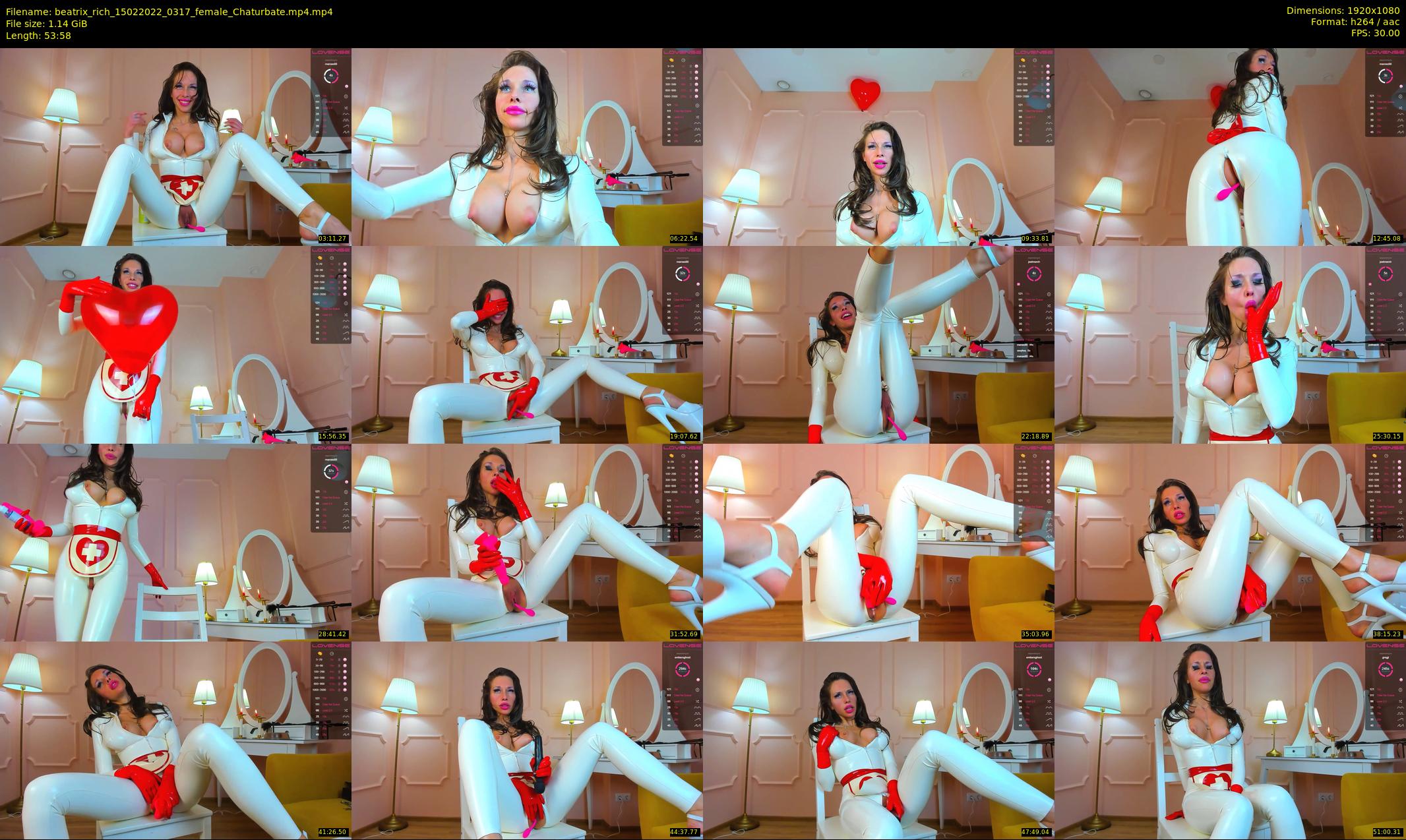 beatrix_rich — 54 minute Chaturbate female cam show recording, 1080p, Feb 15, 2022