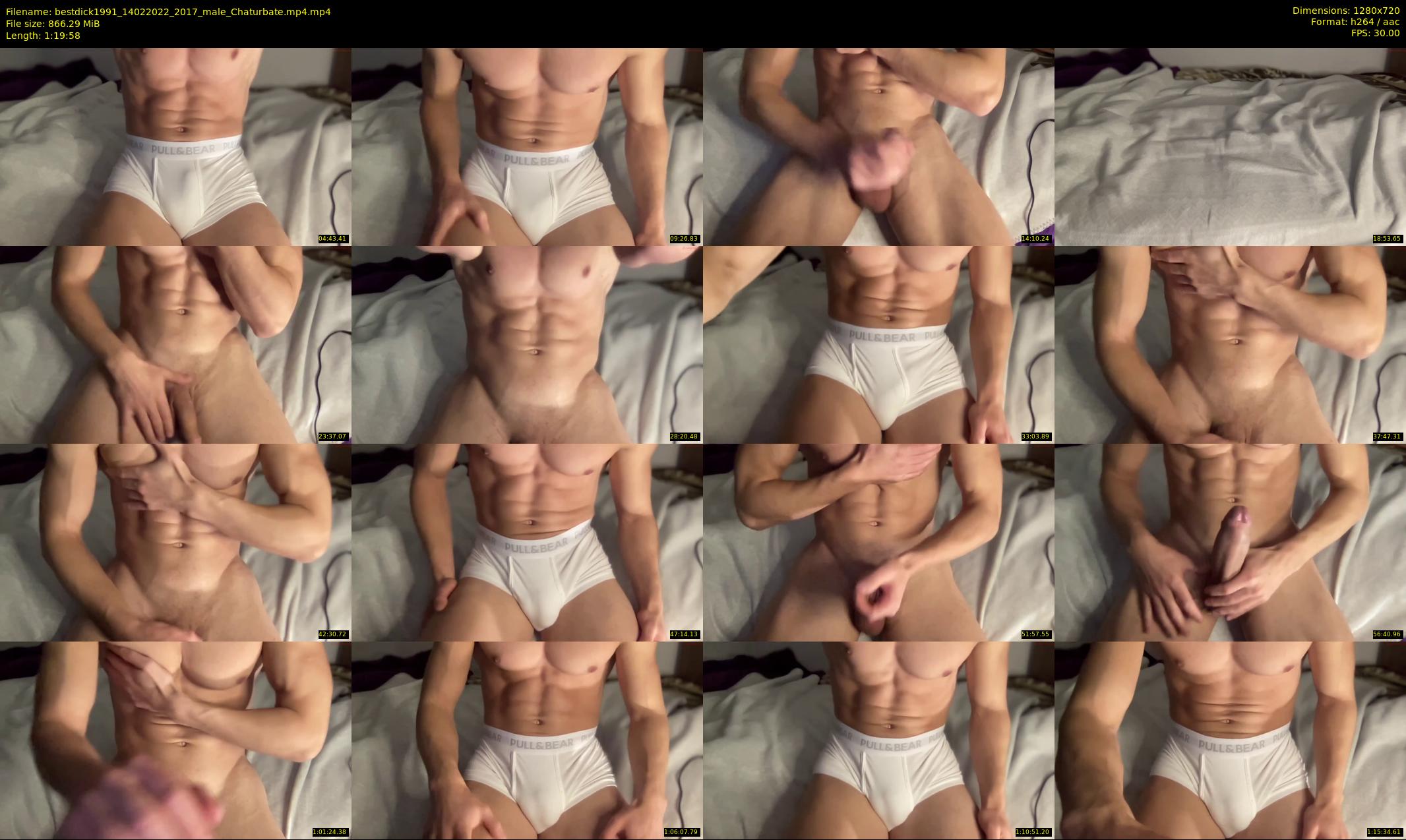 bestdick1991 — 80 minute Chaturbate male cam show recording, 720p, Feb 14, 2022