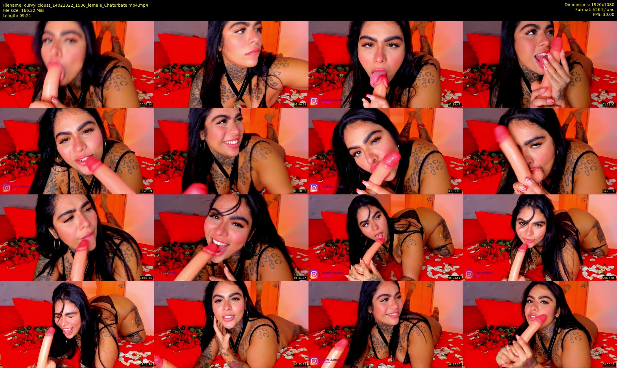curvyliciouss — 10 minute Chaturbate female cam show recording, 1080p, Feb 14, 2022