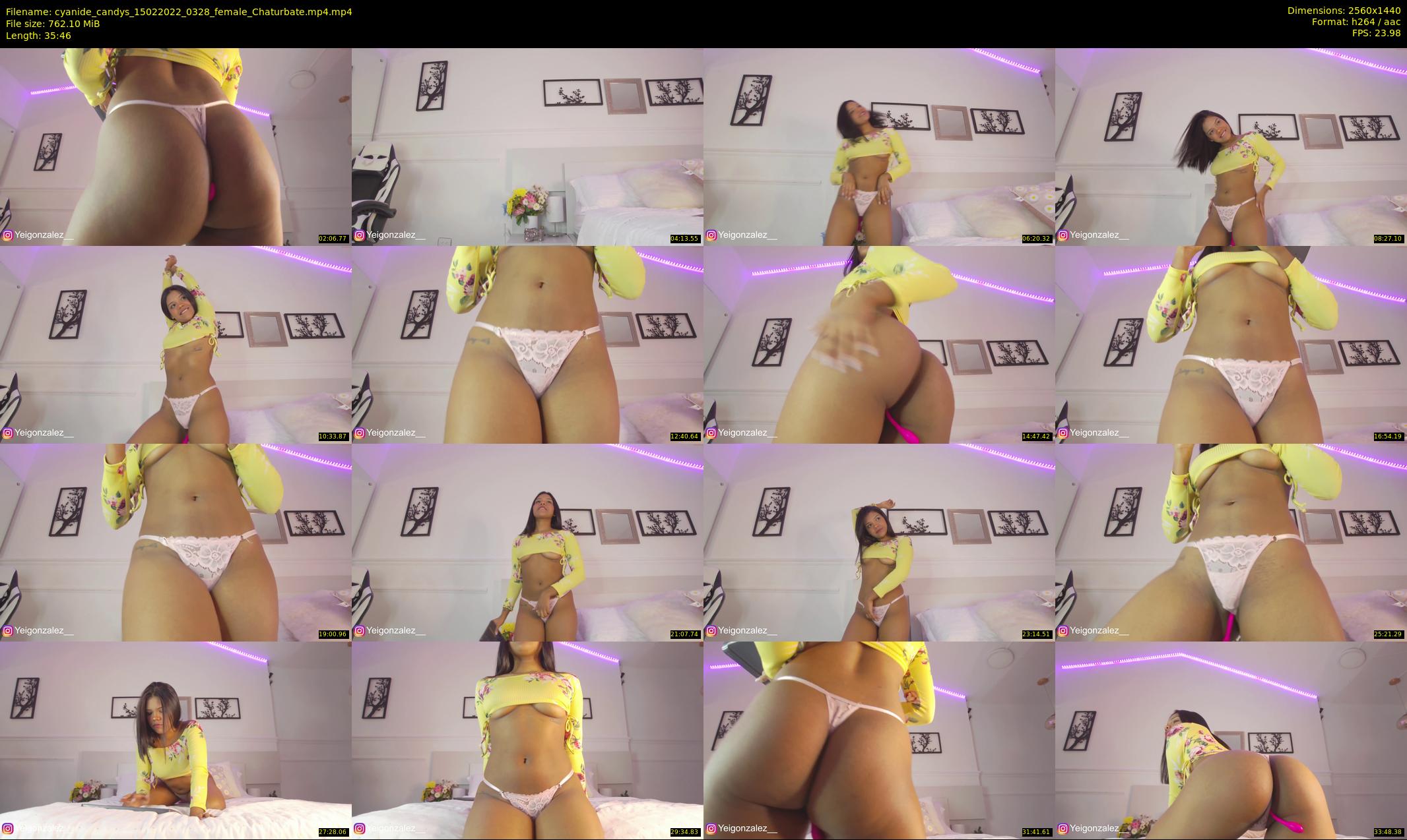cyanide_candys — 36 minute Chaturbate female cam show recording, 1080p, Feb 15, 2022