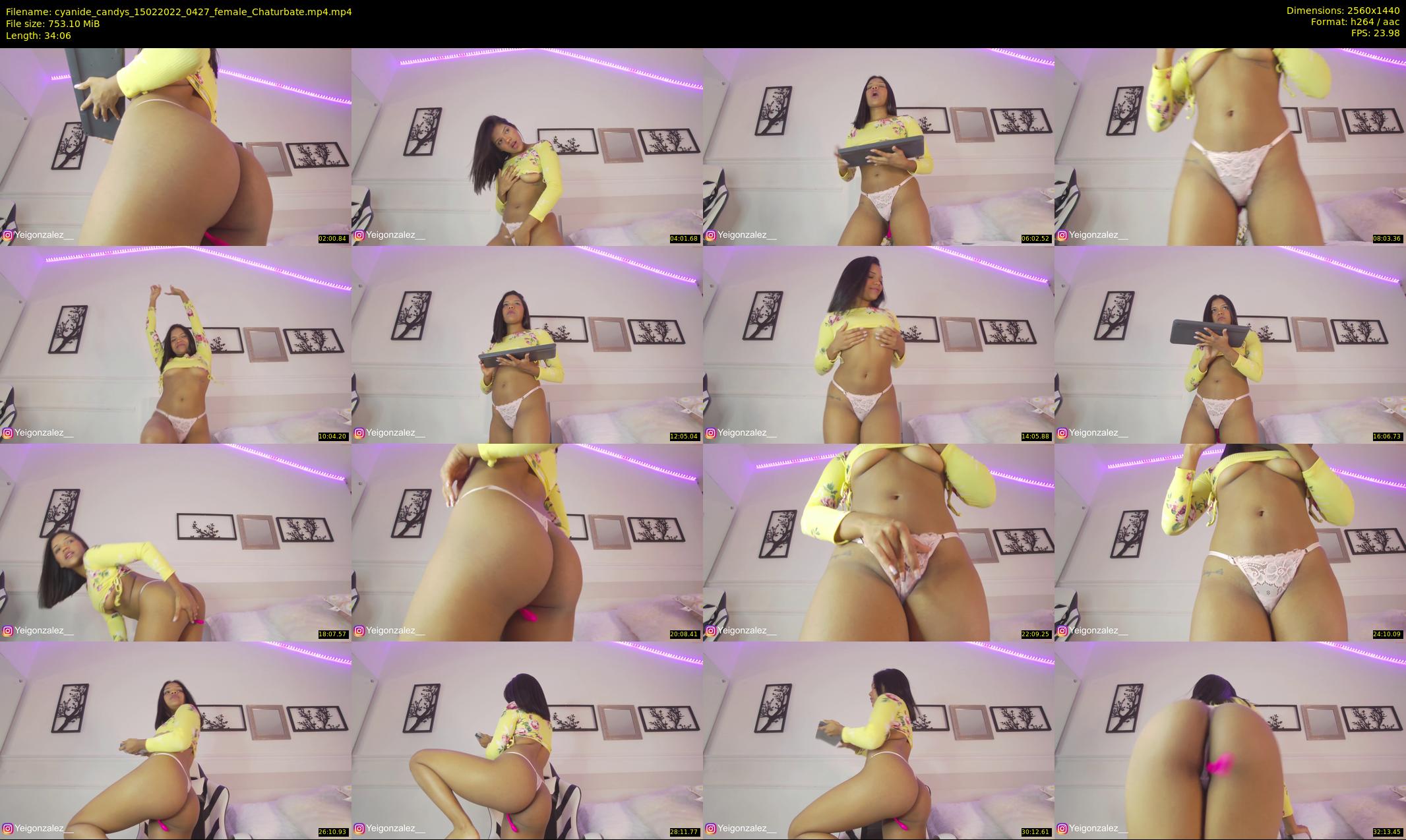 cyanide_candys — 35 minute Chaturbate female cam show recording, 1080p, Feb 15, 2022