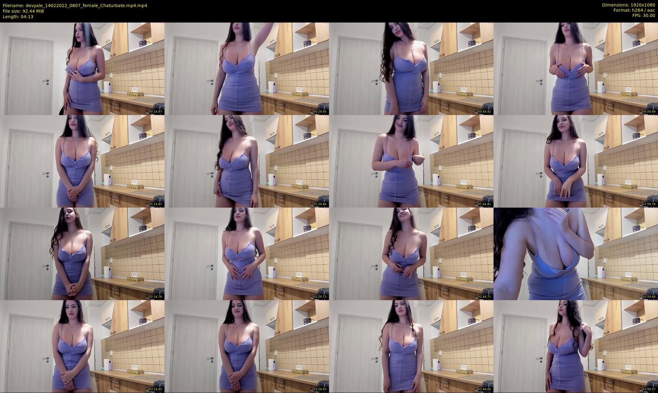 devyale — 5 minute Chaturbate female cam show recording, 1080p, Feb 14, 2022