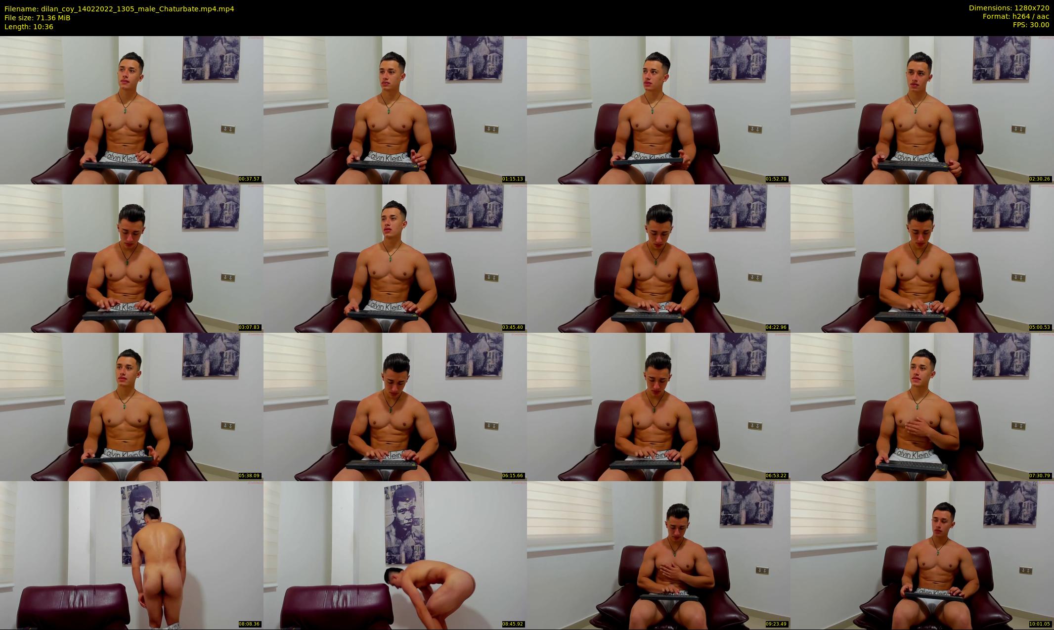 dilan_coy — 11 minute Chaturbate male cam show recording, 720p, Feb 14, 2022