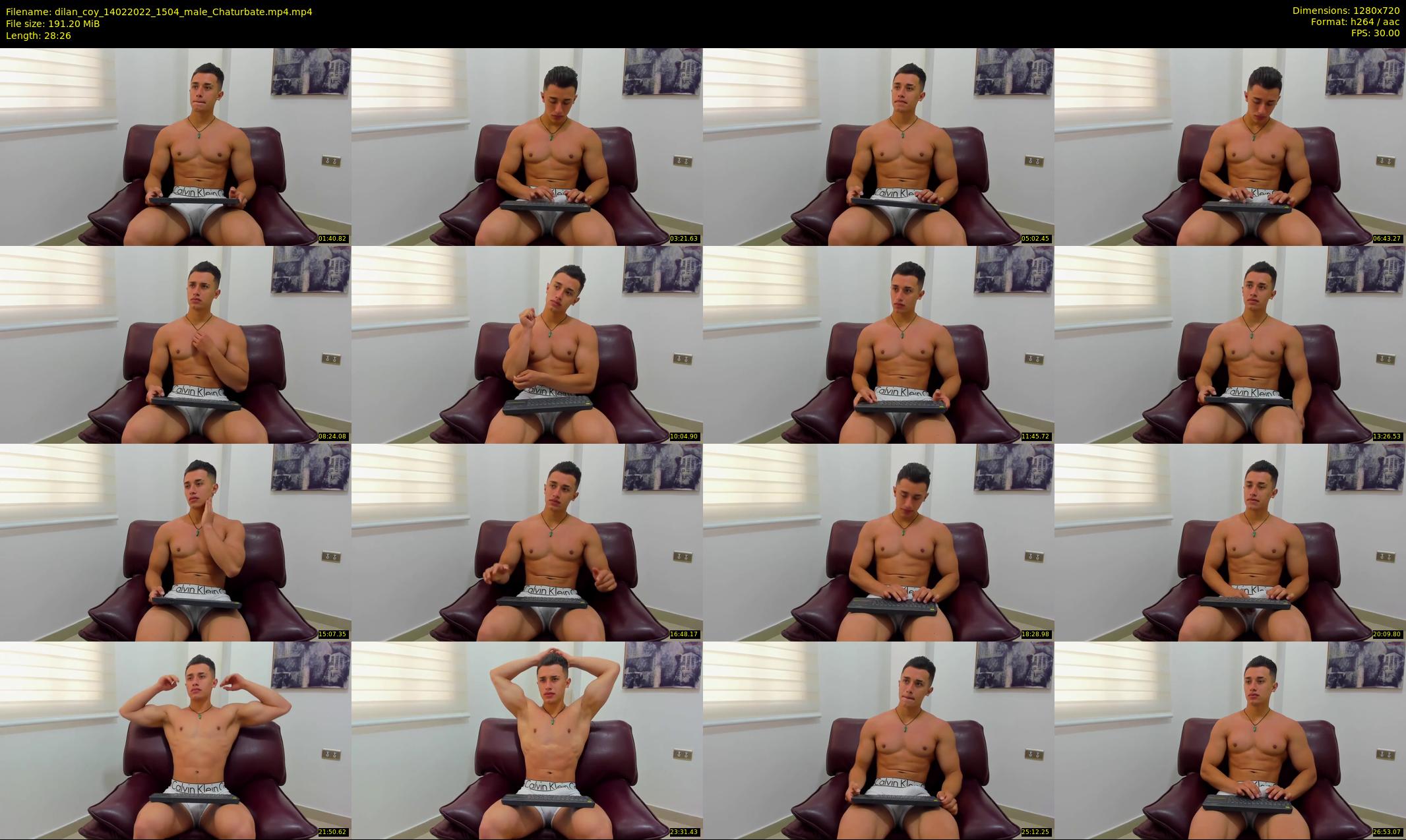 dilan_coy — 29 minute Chaturbate male cam show recording, 720p, Feb 14, 2022