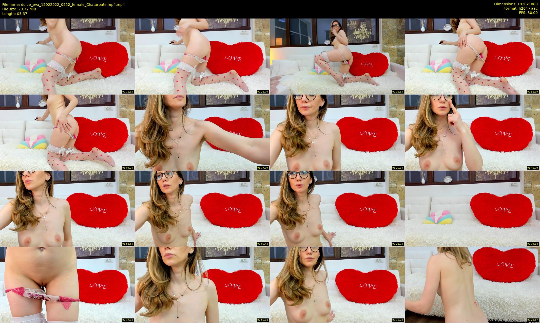 dolce_eva — 4 minute Chaturbate female cam show recording, 1080p, Feb 15, 2022