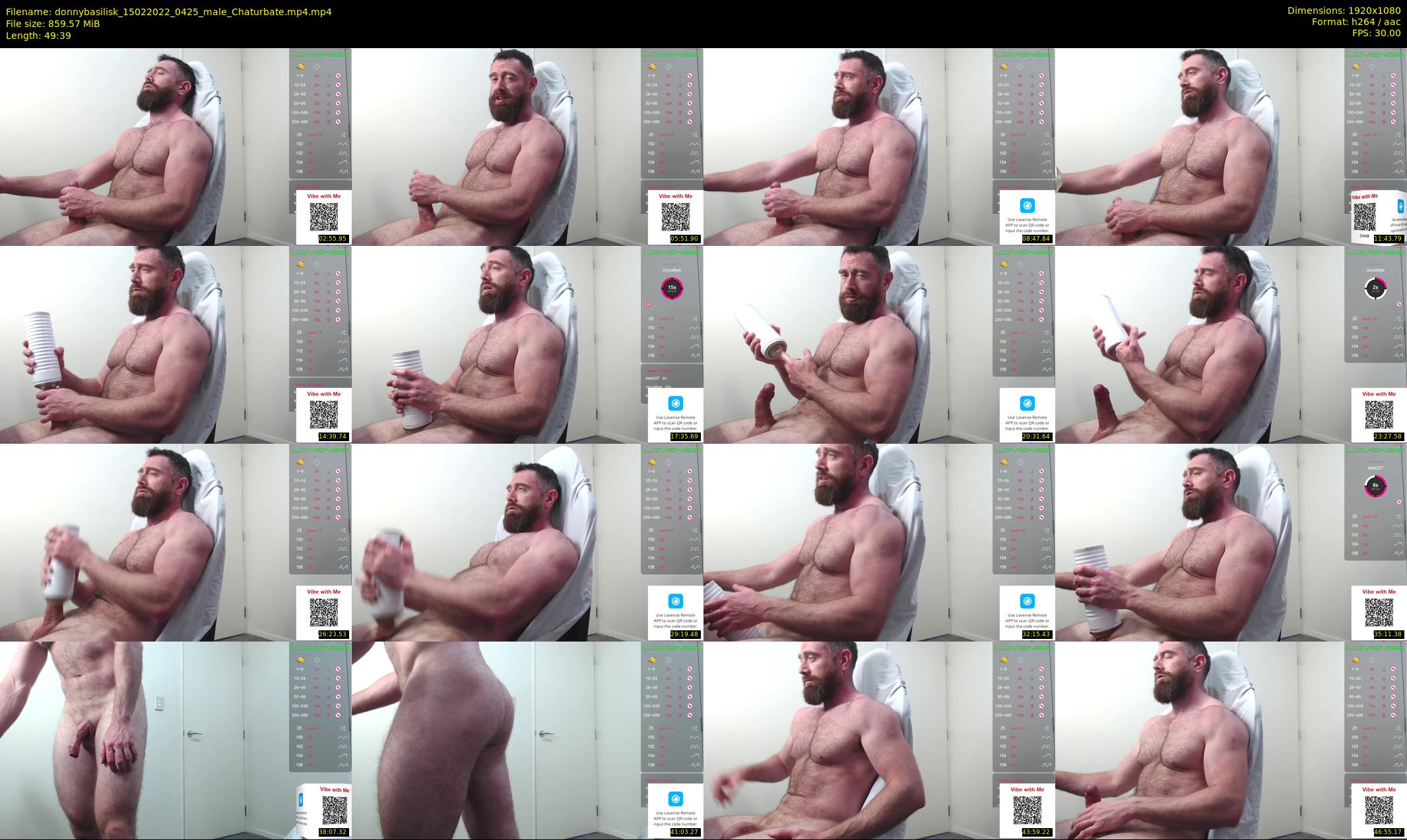 donnybasilisk — 50 minute Chaturbate male cam show recording, 1080p, Feb 15, 2022