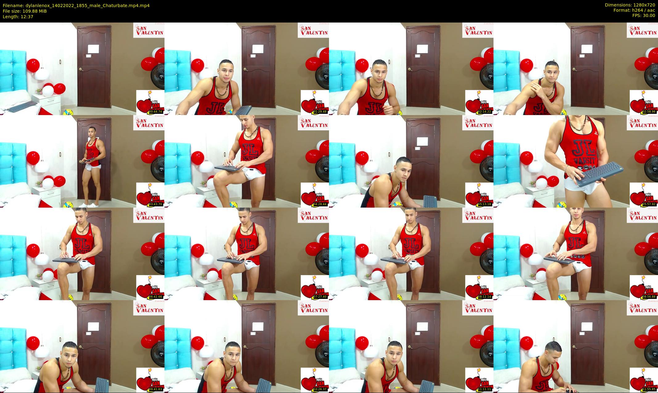 dylanlenox — 13 minute Chaturbate male cam show recording, 720p, Feb 14, 2022