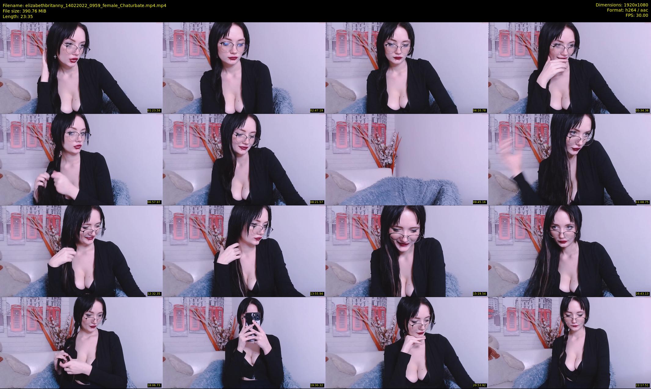 elizabethbritanny — 24 minute Chaturbate female cam show recording, 1080p, Feb 14, 2022