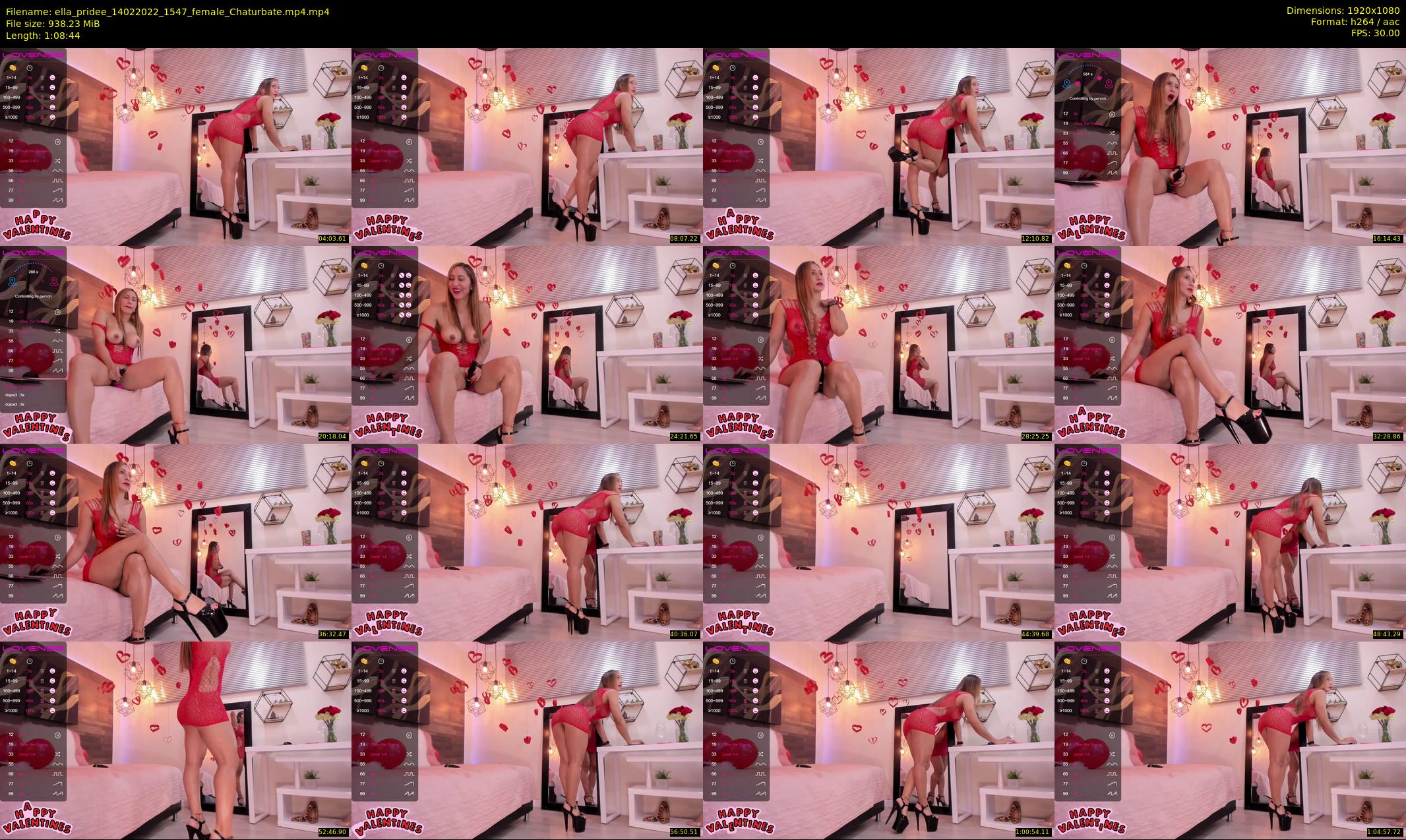 ella_pridee — 69 minute Chaturbate female cam show recording, 1080p, Feb 14, 2022