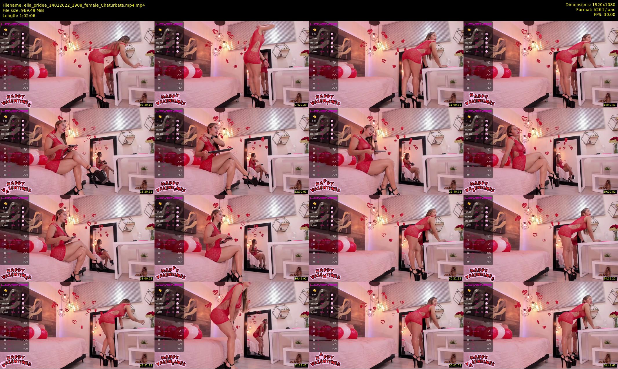 ella_pridee — 63 minute Chaturbate female cam show recording, 1080p, Feb 14, 2022