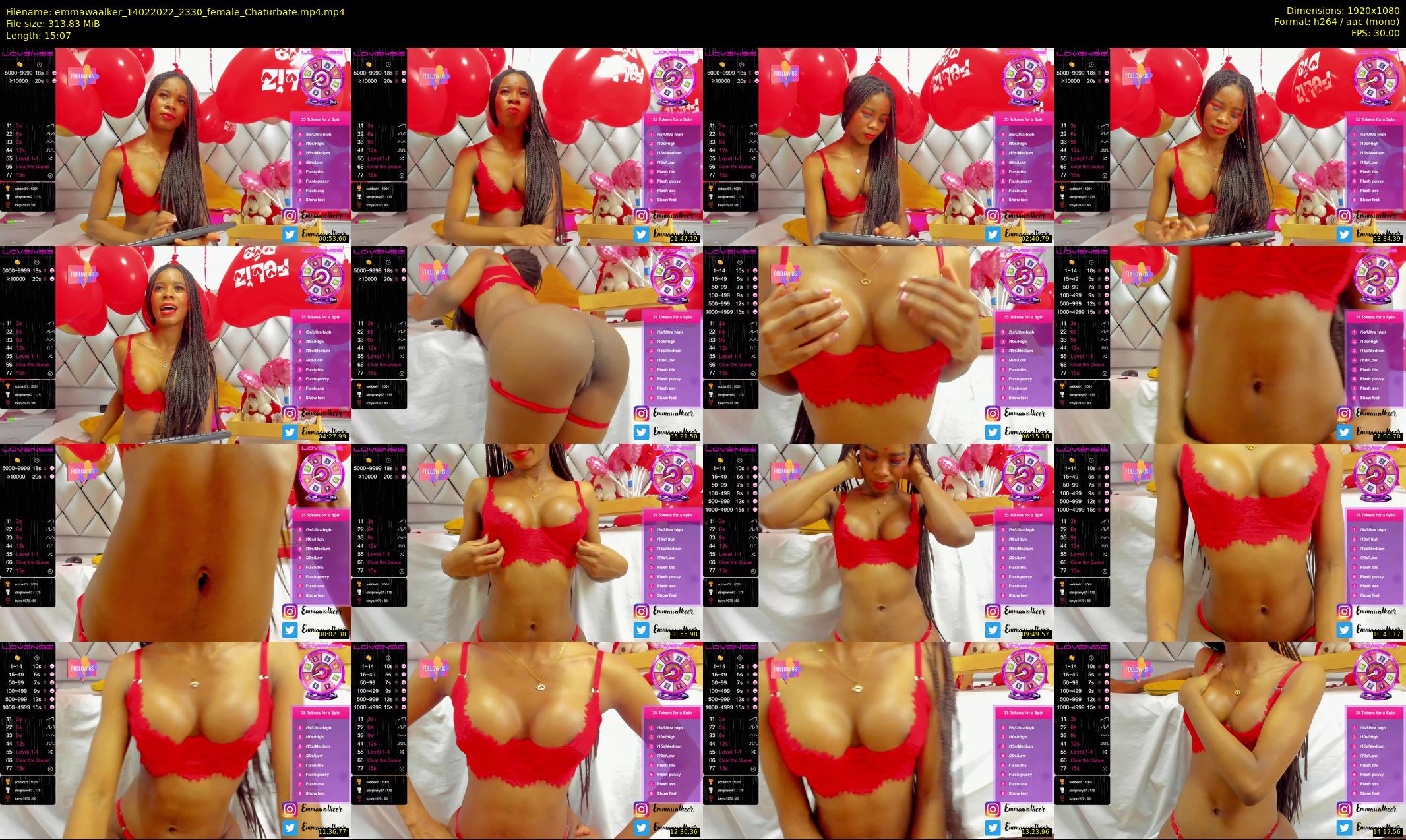 emmawaalker — 16 minute Chaturbate female cam show recording, 1080p, Feb 14, 2022