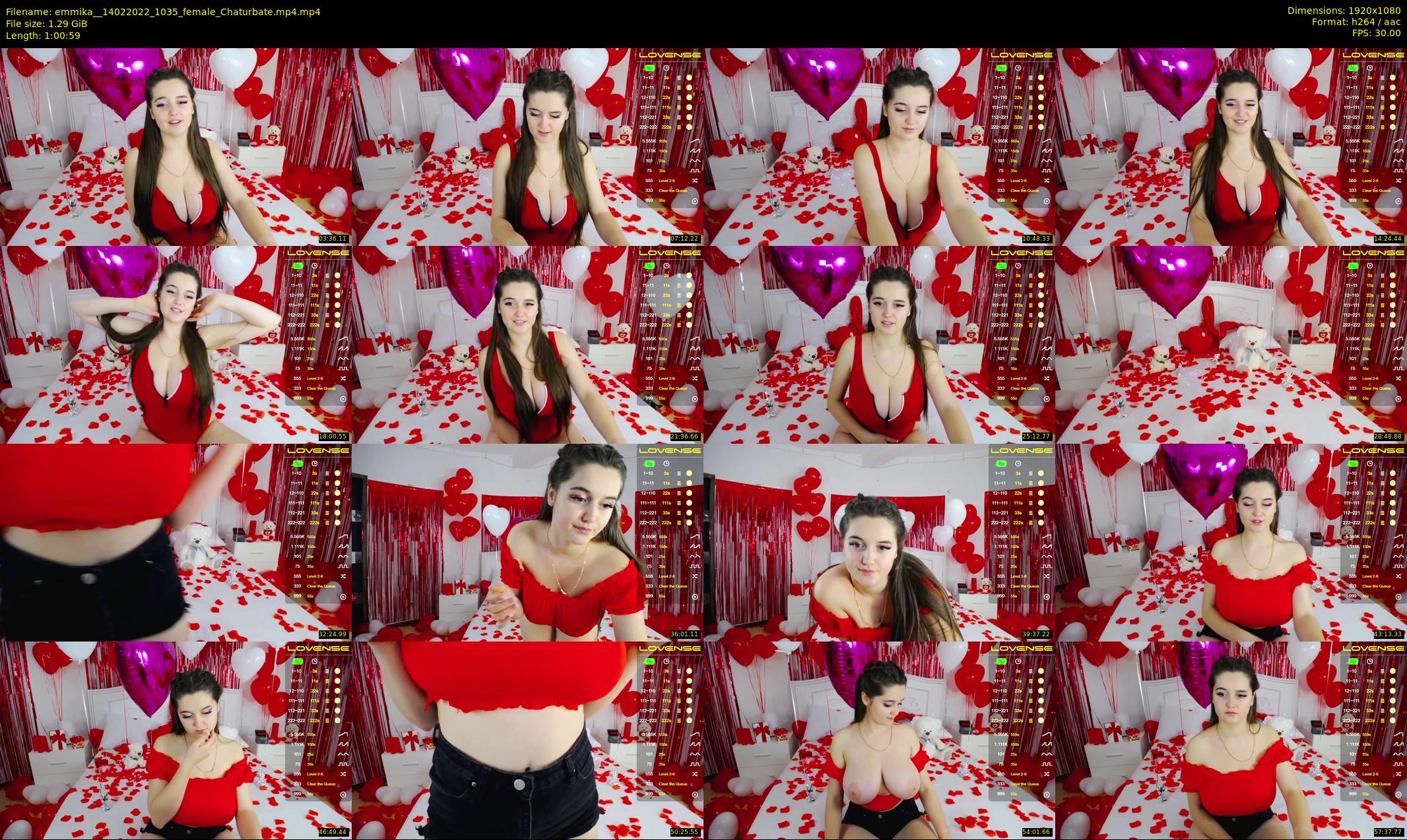 emmika_ — 61 minute Chaturbate female cam show recording, 1080p, Feb 14, 2022