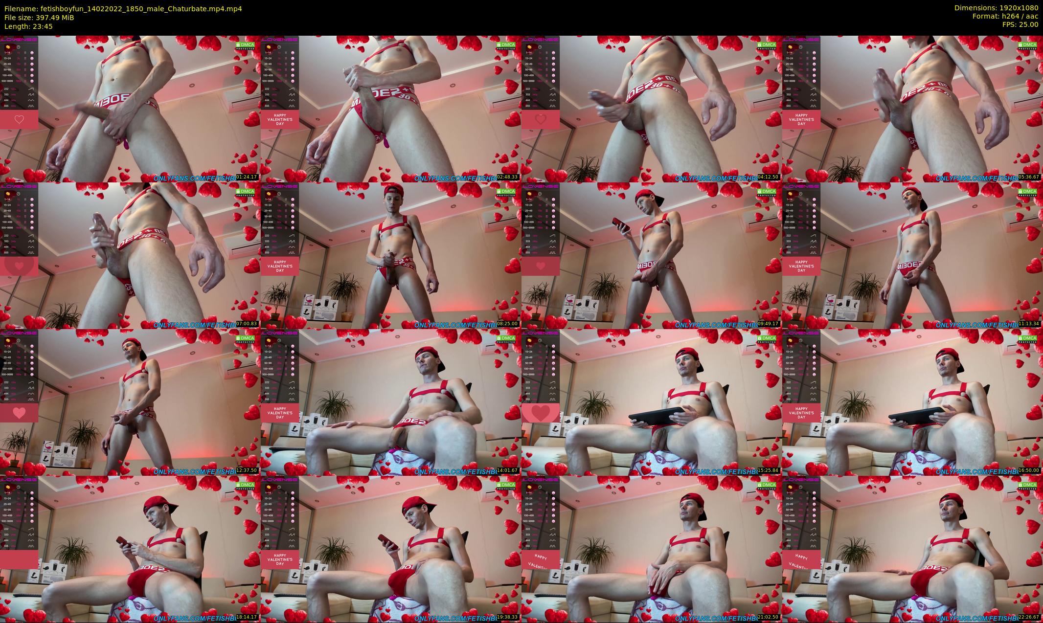 fetishboyfun — 24 minute Chaturbate male cam show recording, 1080p, Feb 14, 2022