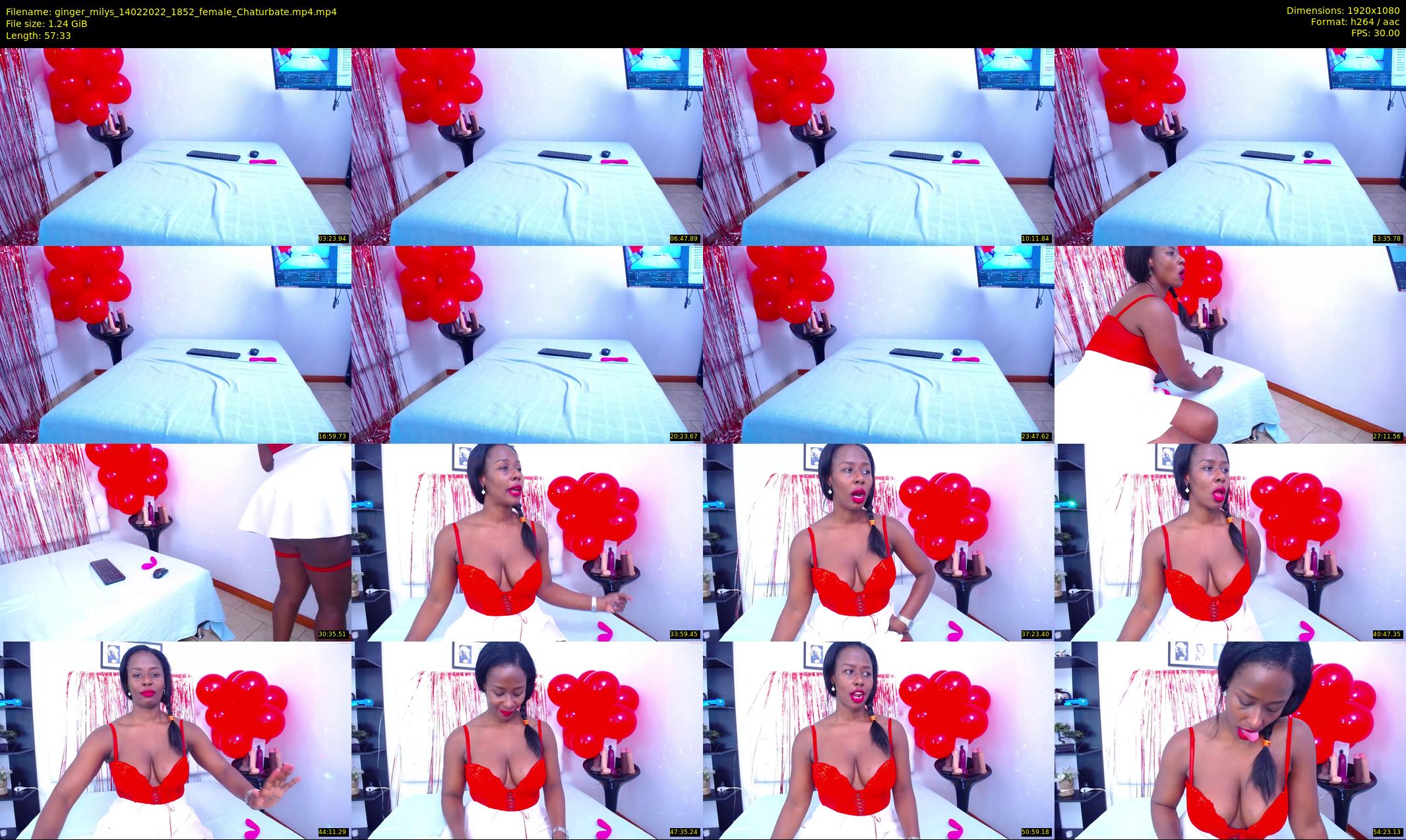 ginger_milys — 58 minute Chaturbate female cam show recording, 1080p, Feb 14, 2022