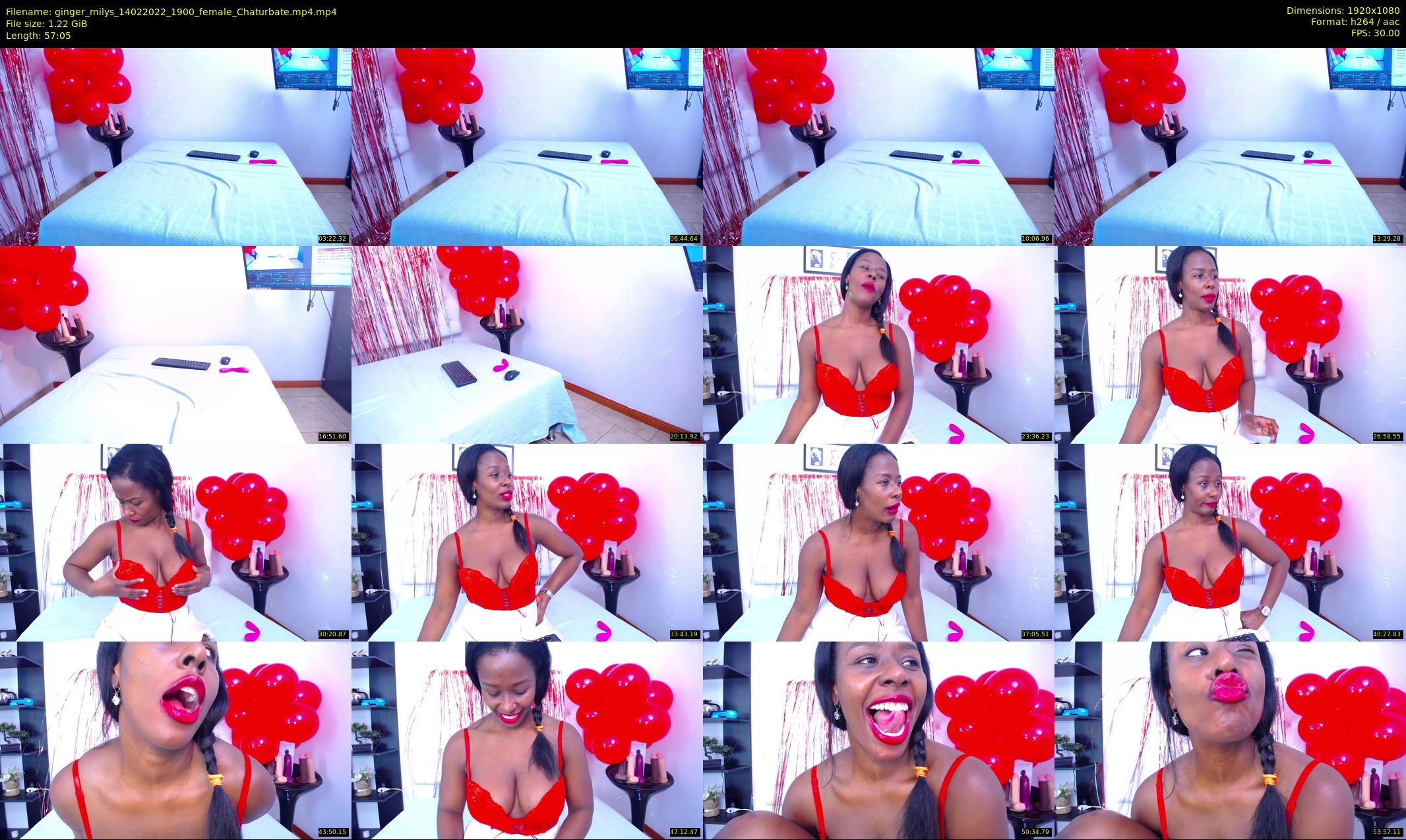 ginger_milys — 58 minute Chaturbate female cam show recording, 1080p, Feb 14, 2022