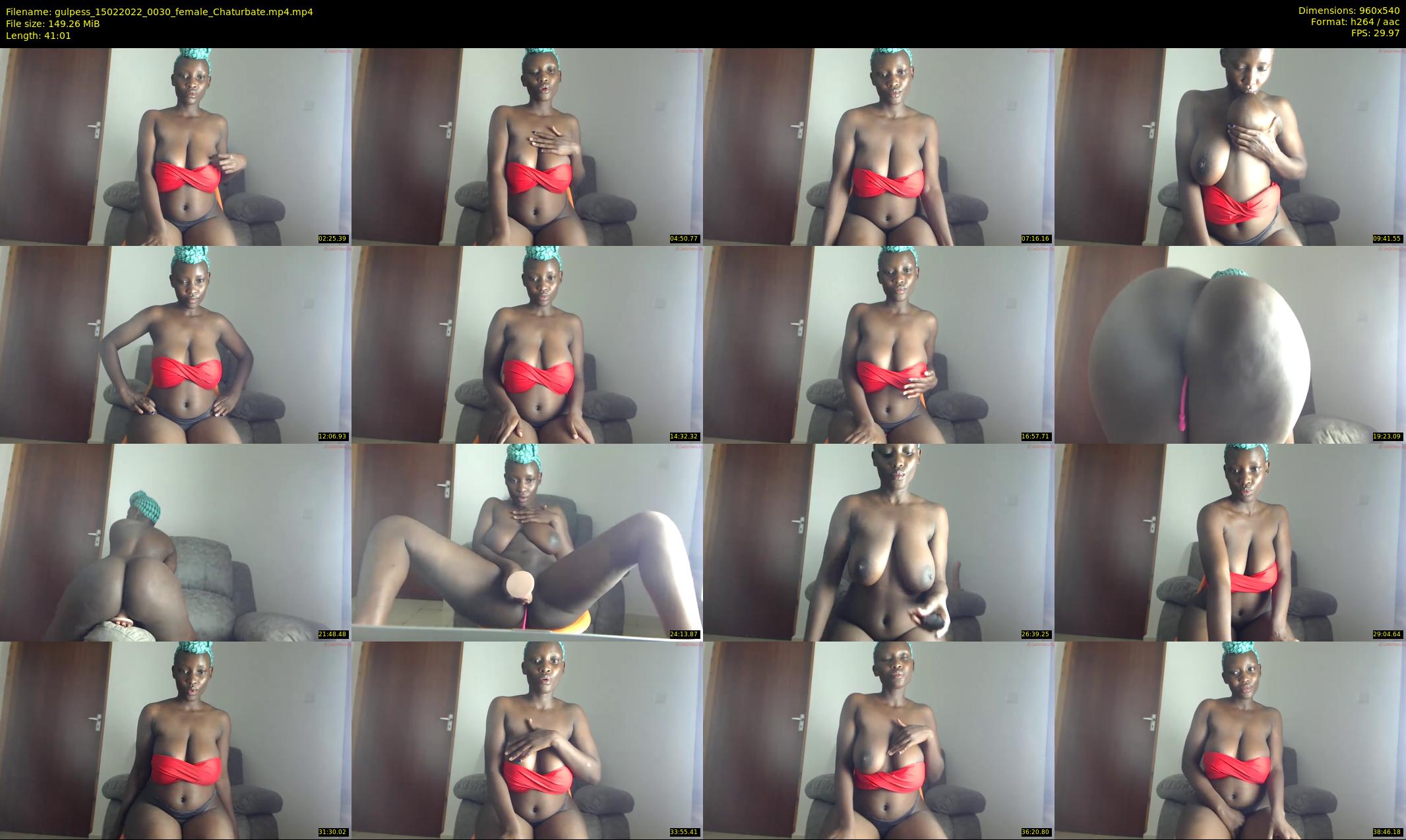 gulpess — 42 minute Chaturbate female cam show recording, 480p, Feb 15, 2022