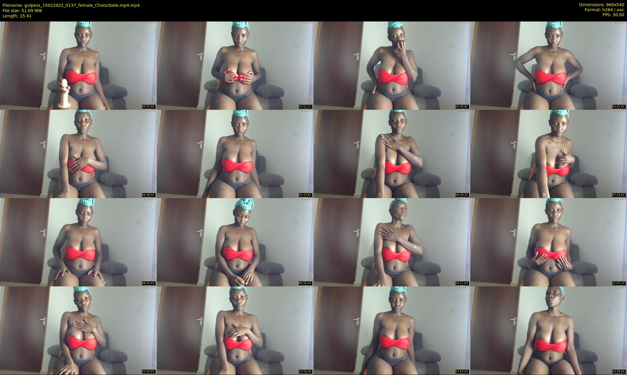 gulpess — 16 minute Chaturbate female cam show recording, 480p, Feb 15, 2022