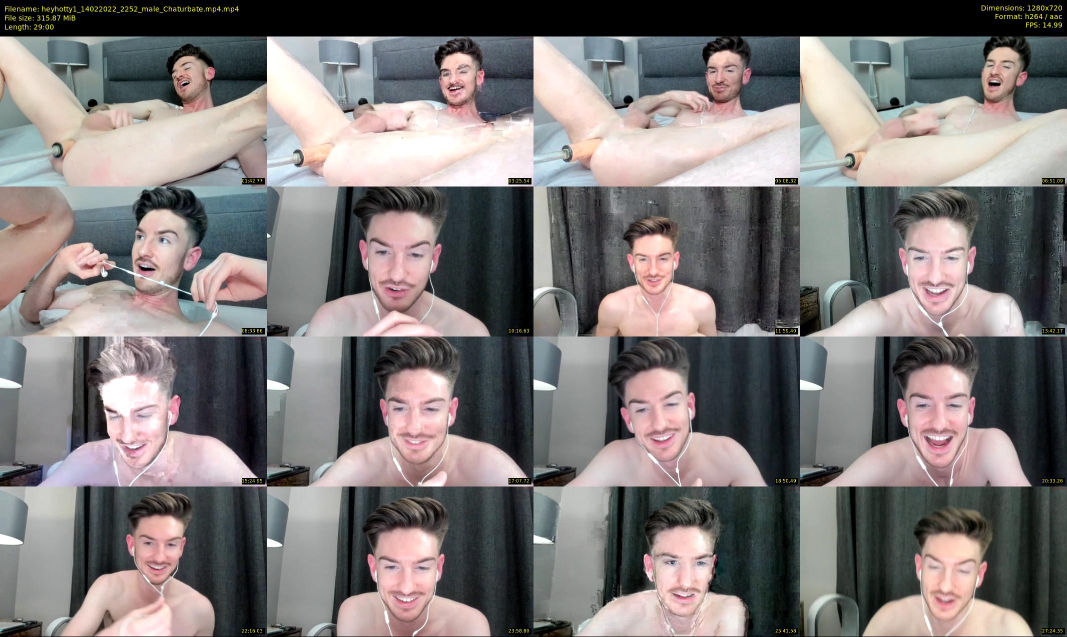heyhotty1 — 29 minute Chaturbate male cam show recording, 720p, Feb 14, 2022