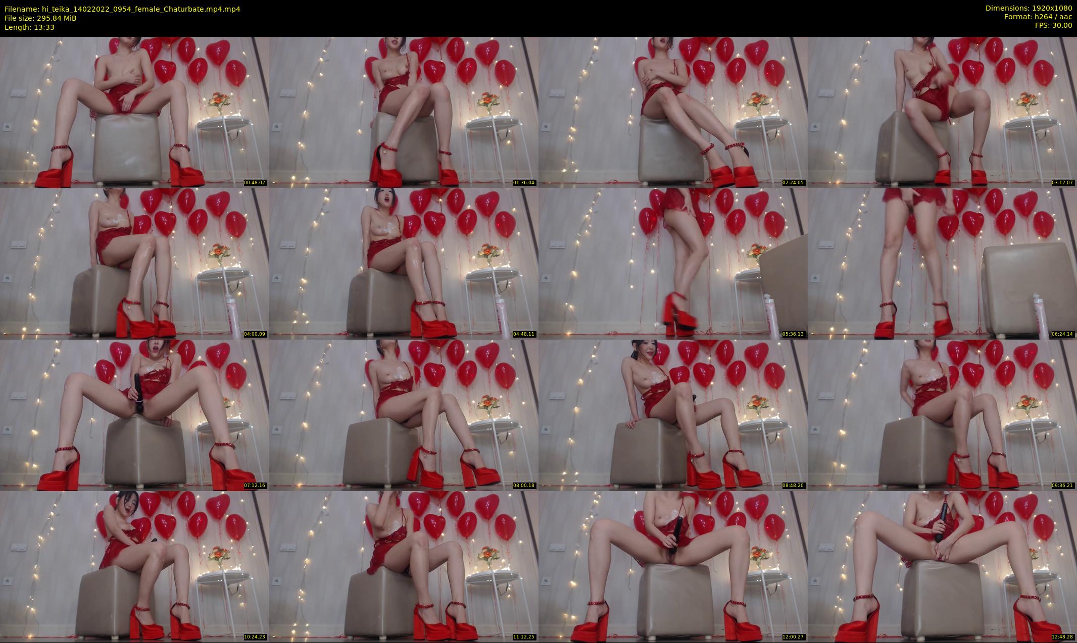 hi_teika — 14 minute Chaturbate female cam show recording, 1080p, Feb 14, 2022