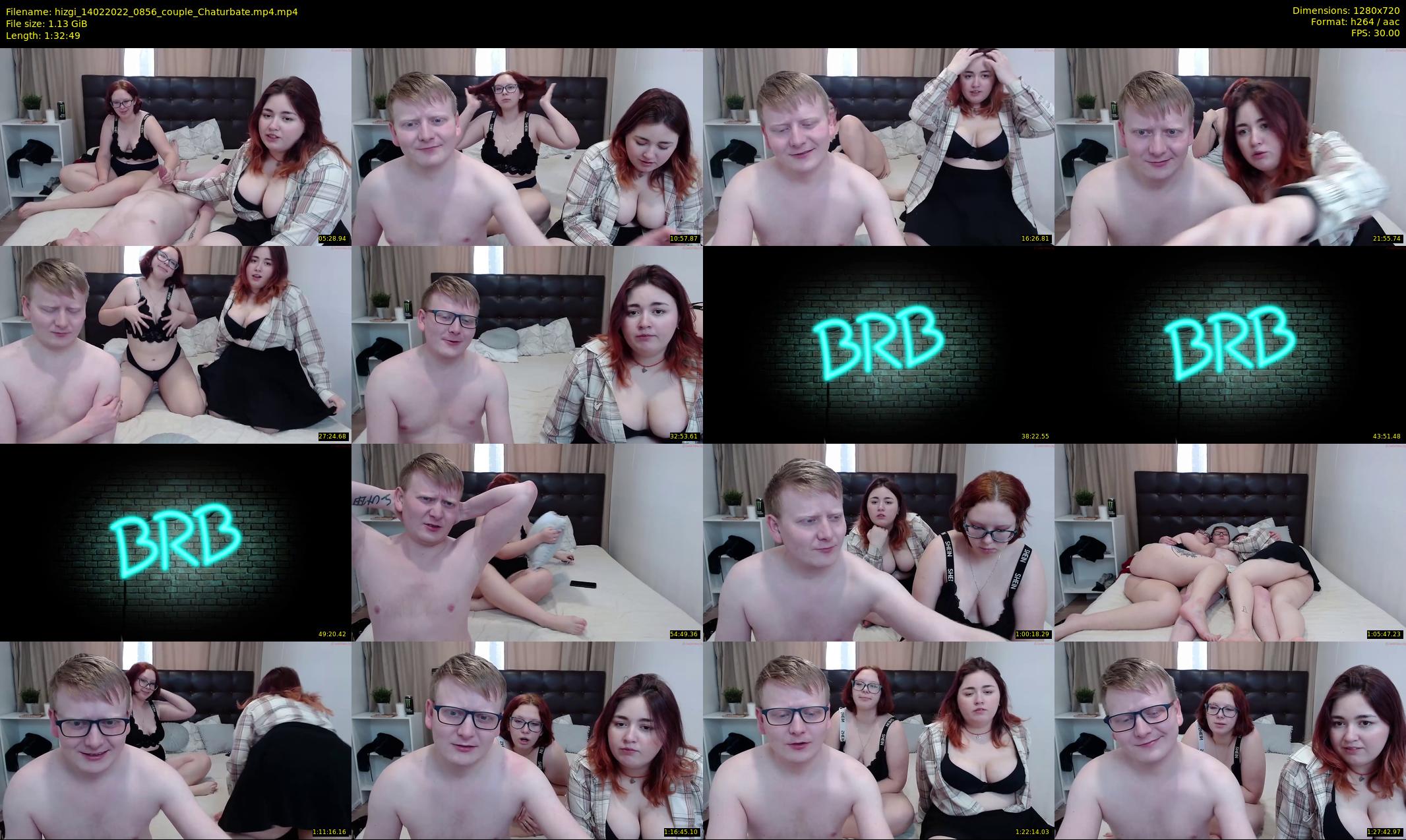 hizgi — 93 minute Chaturbate couple cam show recording, 720p, Feb 14, 2022