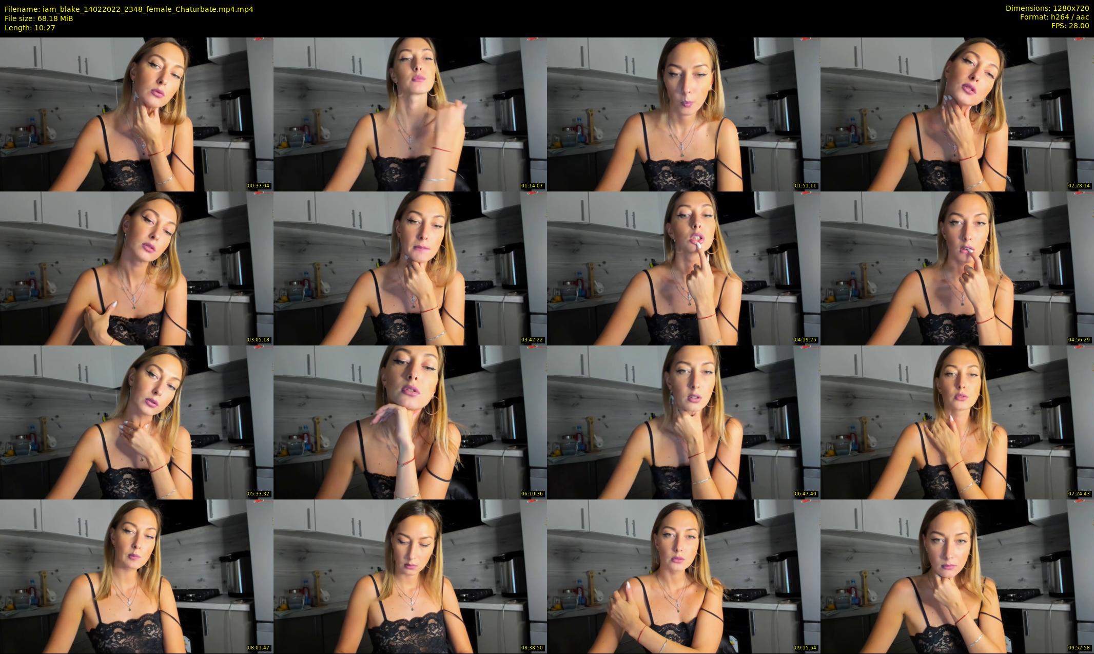 iam_blake — 11 minute Chaturbate female cam show recording, 720p, Feb 14, 2022