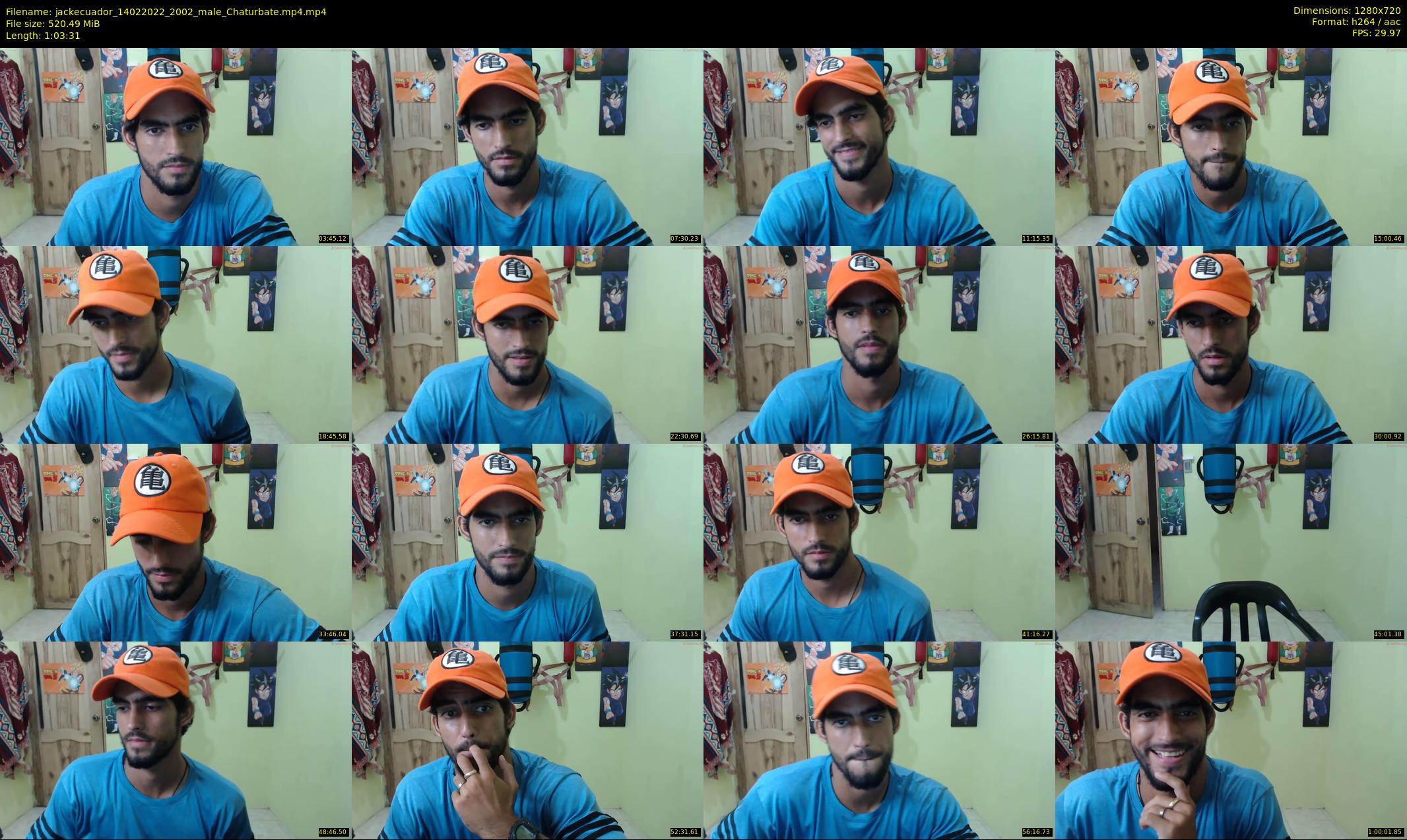 jackecuador — 64 minute Chaturbate male cam show recording, 720p, Feb 14, 2022
