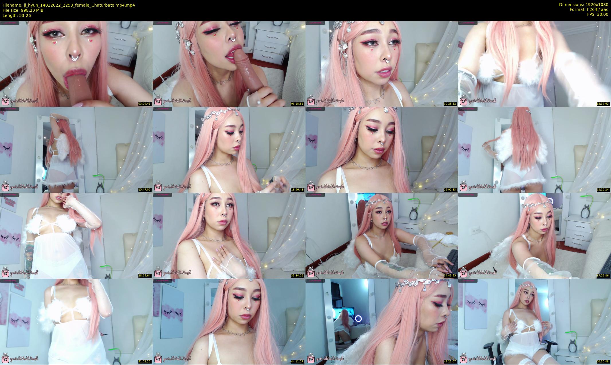 ji_hyun — 54 minute Chaturbate female cam show recording, 1080p, Feb 14, 2022