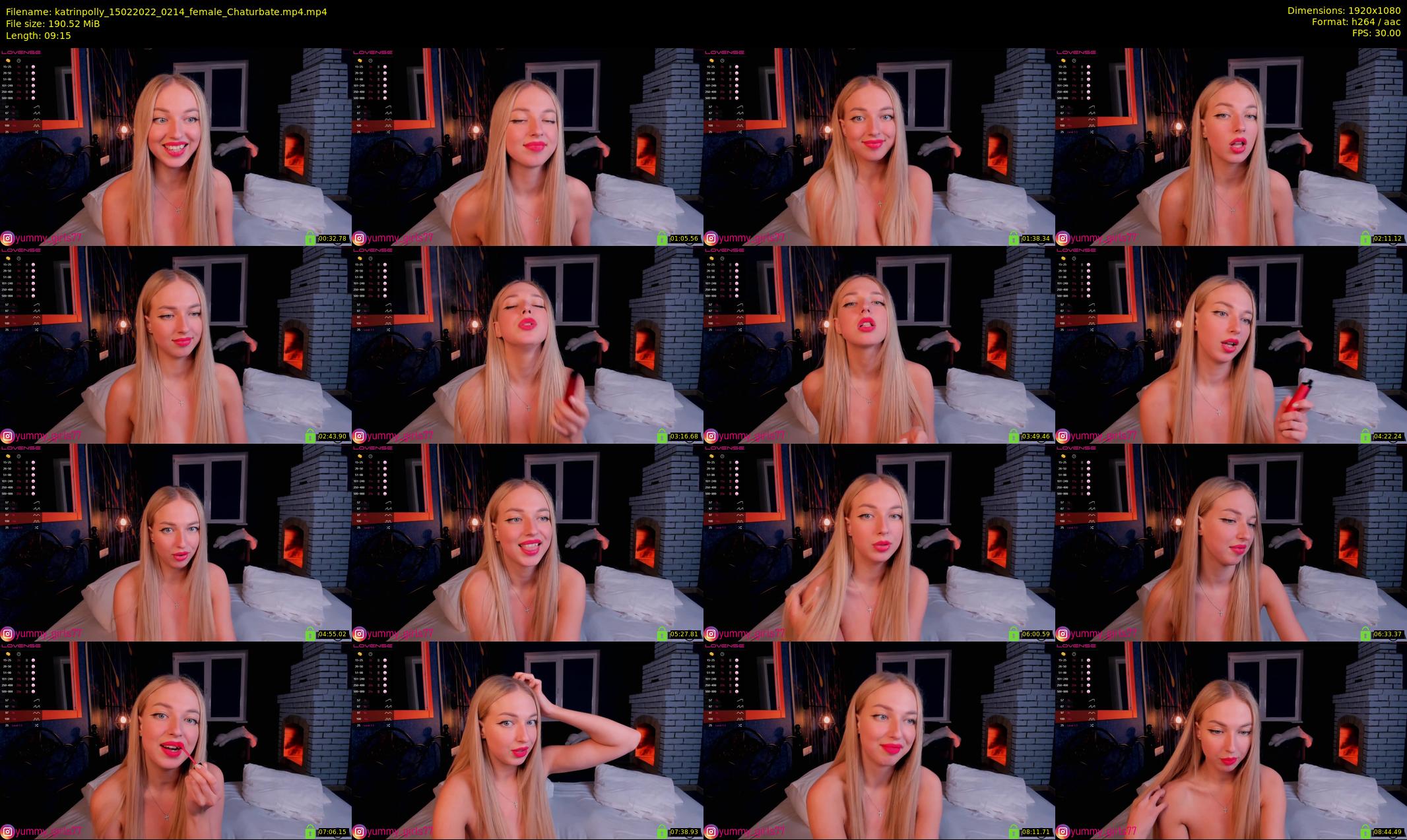 katrinpolly — 10 minute Chaturbate couple cam show recording, 1080p, Feb 15, 2022