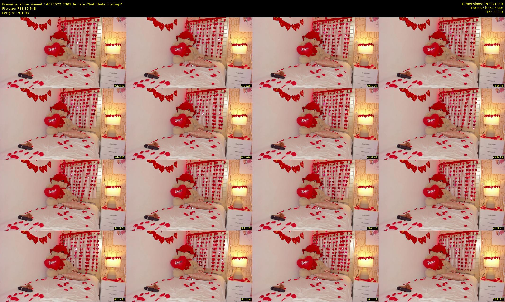 khloe_sweeet — 62 minute Chaturbate female cam show recording, 1080p, Feb 14, 2022