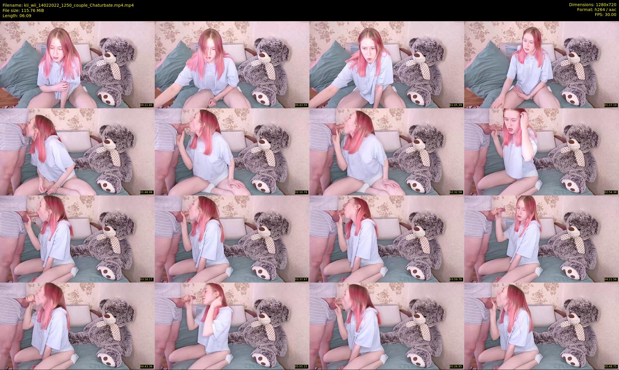 kii_wii — 7 minute Chaturbate couple cam show recording, 720p, Feb 14, 2022