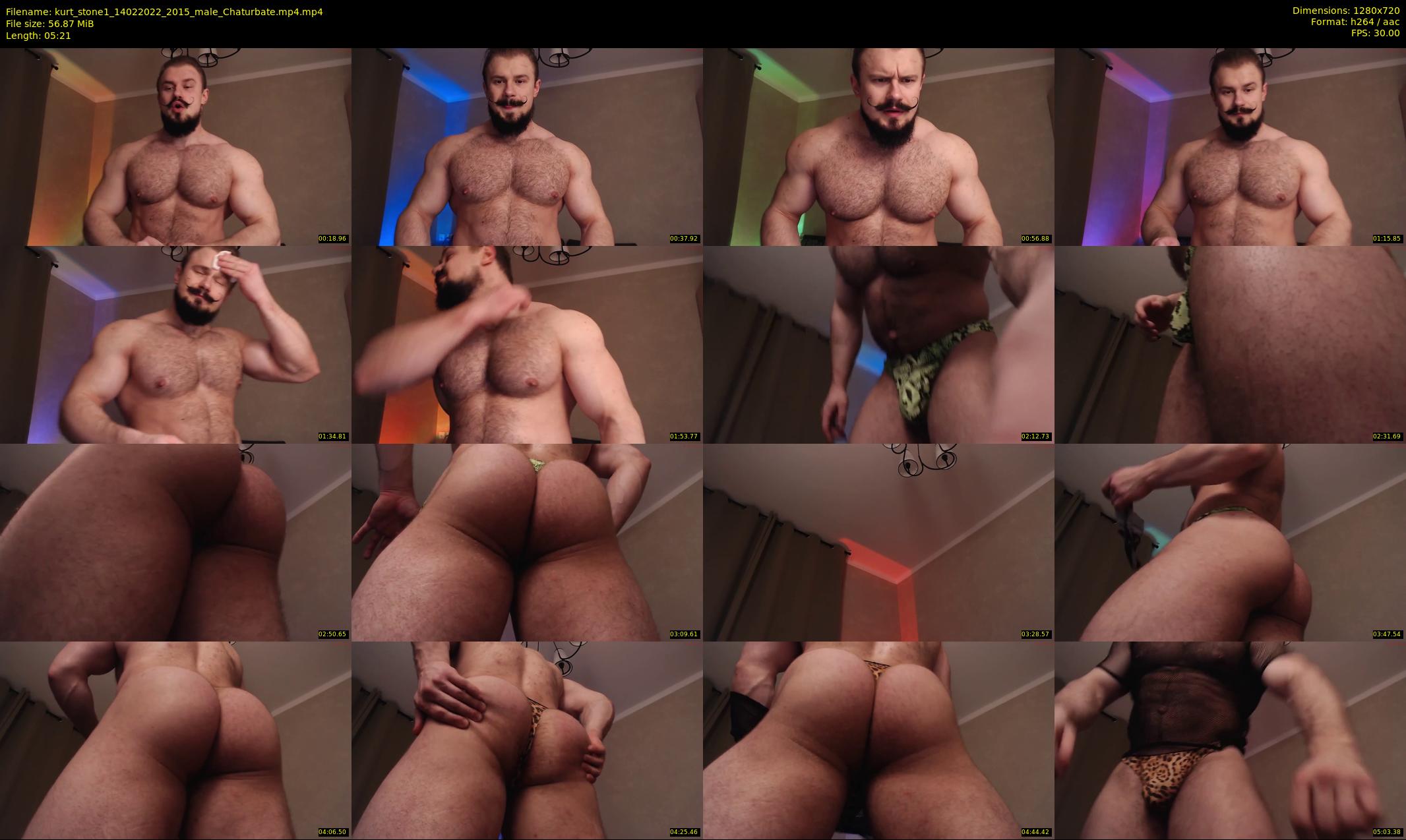 kurt_stone1 — 6 minute Chaturbate male cam show recording, 720p, Feb 14, 2022