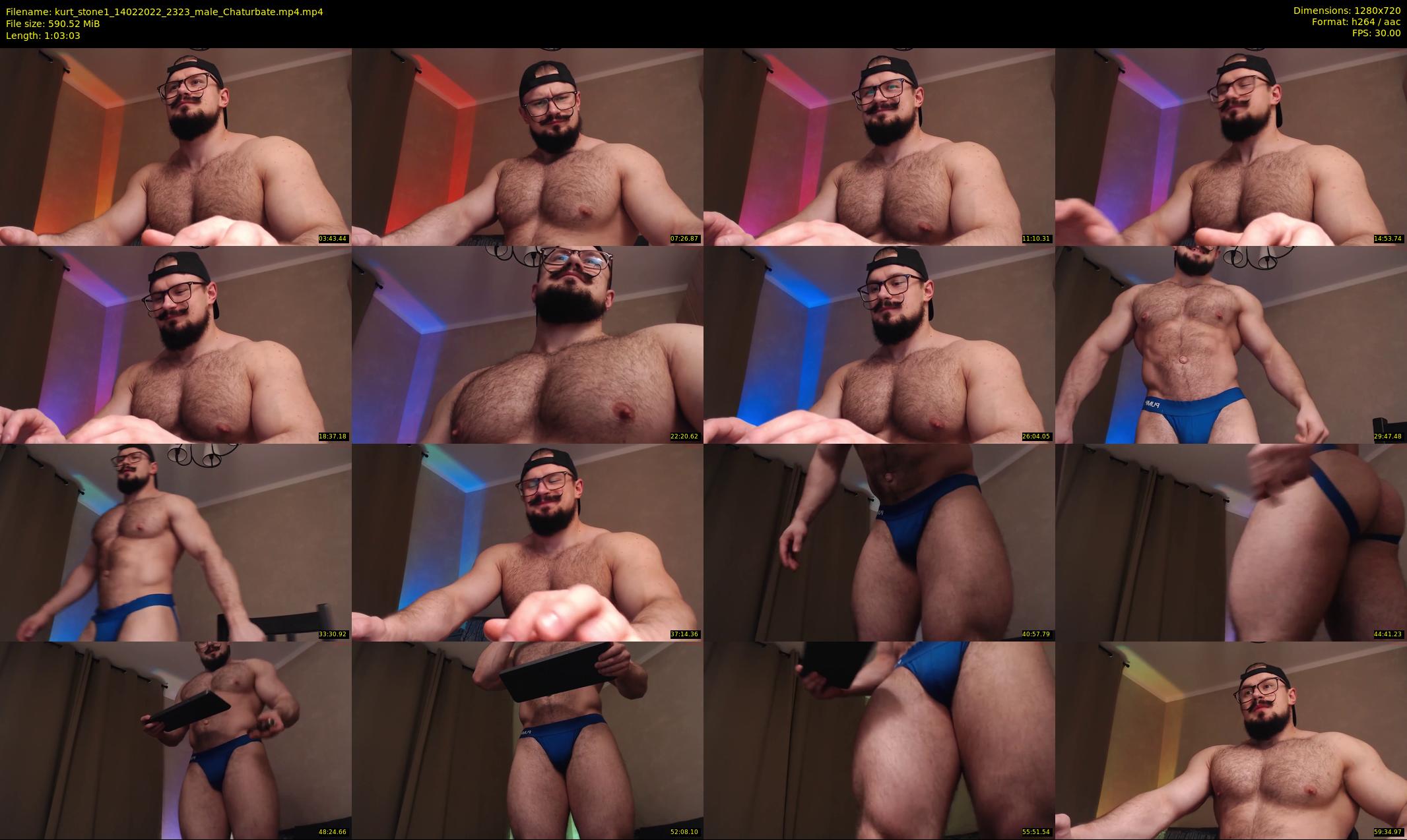 kurt_stone1 — 64 minute Chaturbate male cam show recording, 720p, Feb 14, 2022