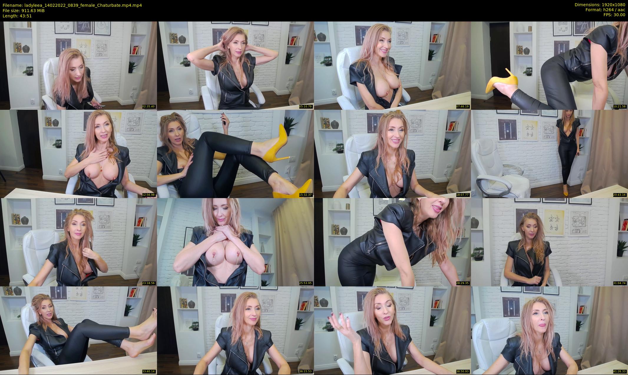 ladyleea — 44 minute Chaturbate female cam show recording, 1080p, Feb 14, 2022