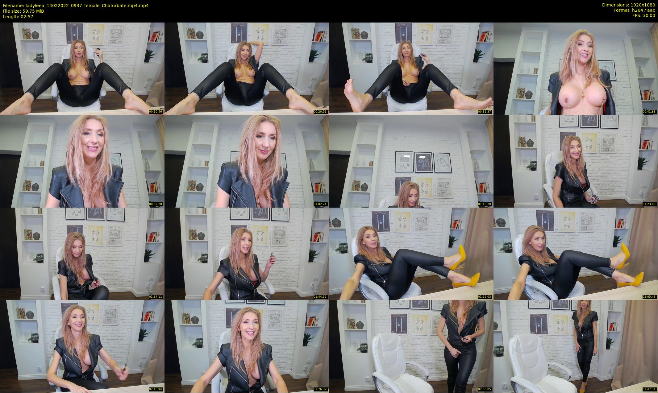 ladyleea — 3 minute Chaturbate female cam show recording, 1080p, Feb 14, 2022