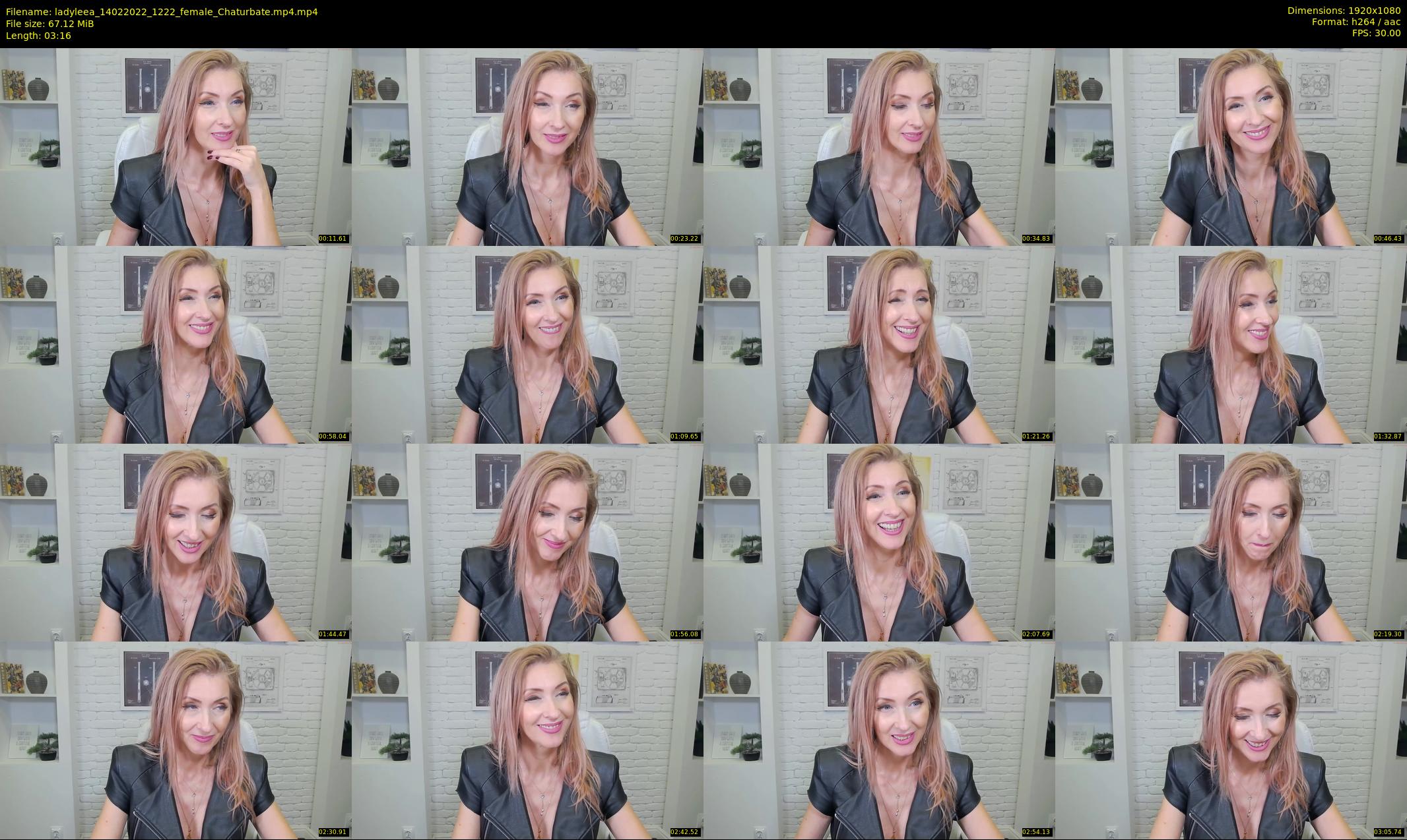 ladyleea — 4 minute Chaturbate female cam show recording, 1080p, Feb 14, 2022