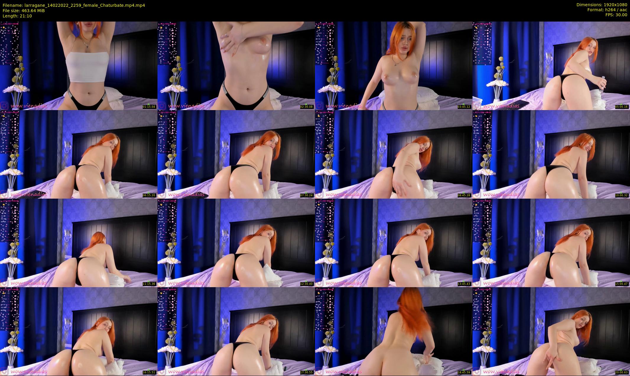 larragane — 22 minute Chaturbate couple cam show recording, 1080p, Feb 14, 2022