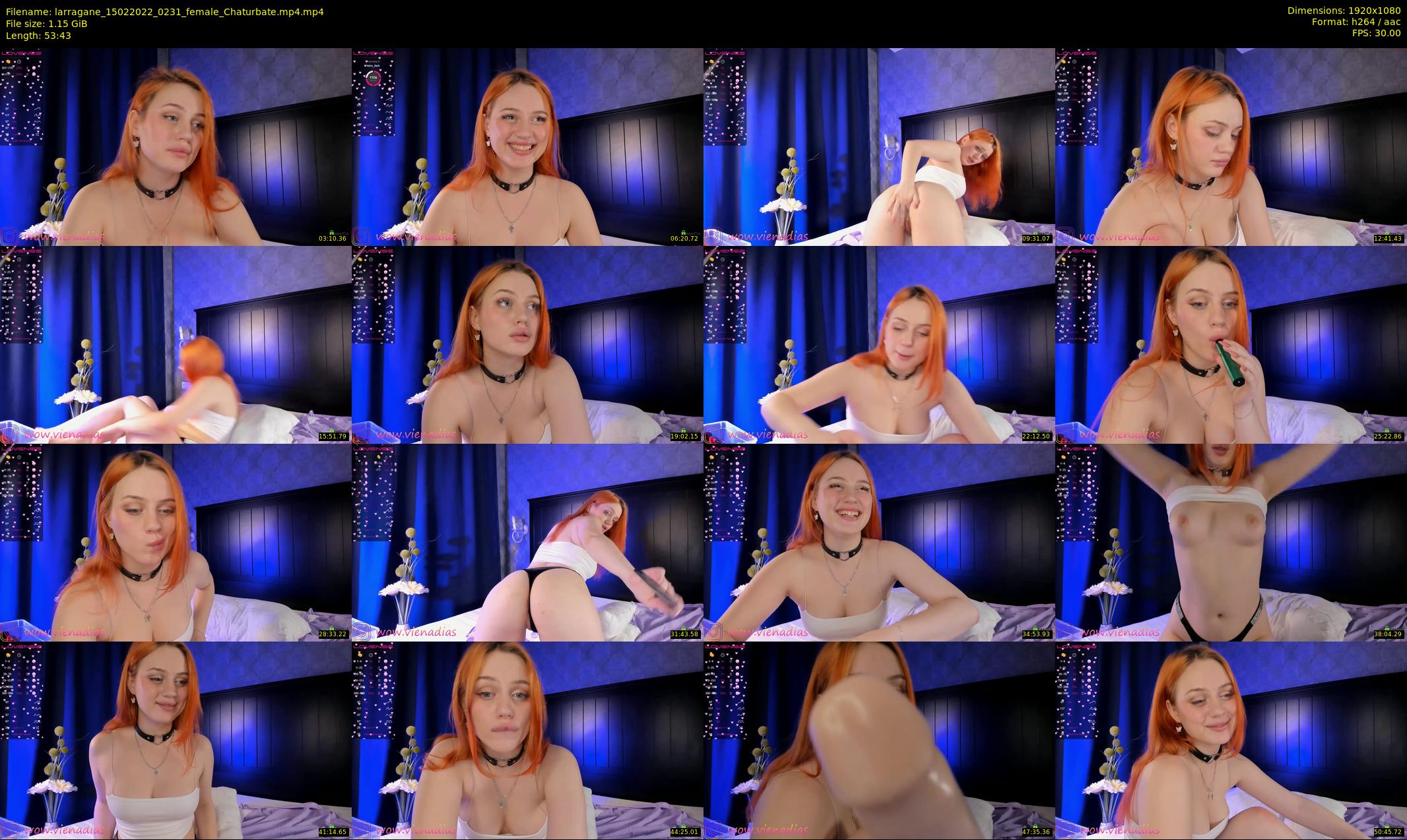 larragane — 54 minute Chaturbate couple cam show recording, 1080p, Feb 15, 2022