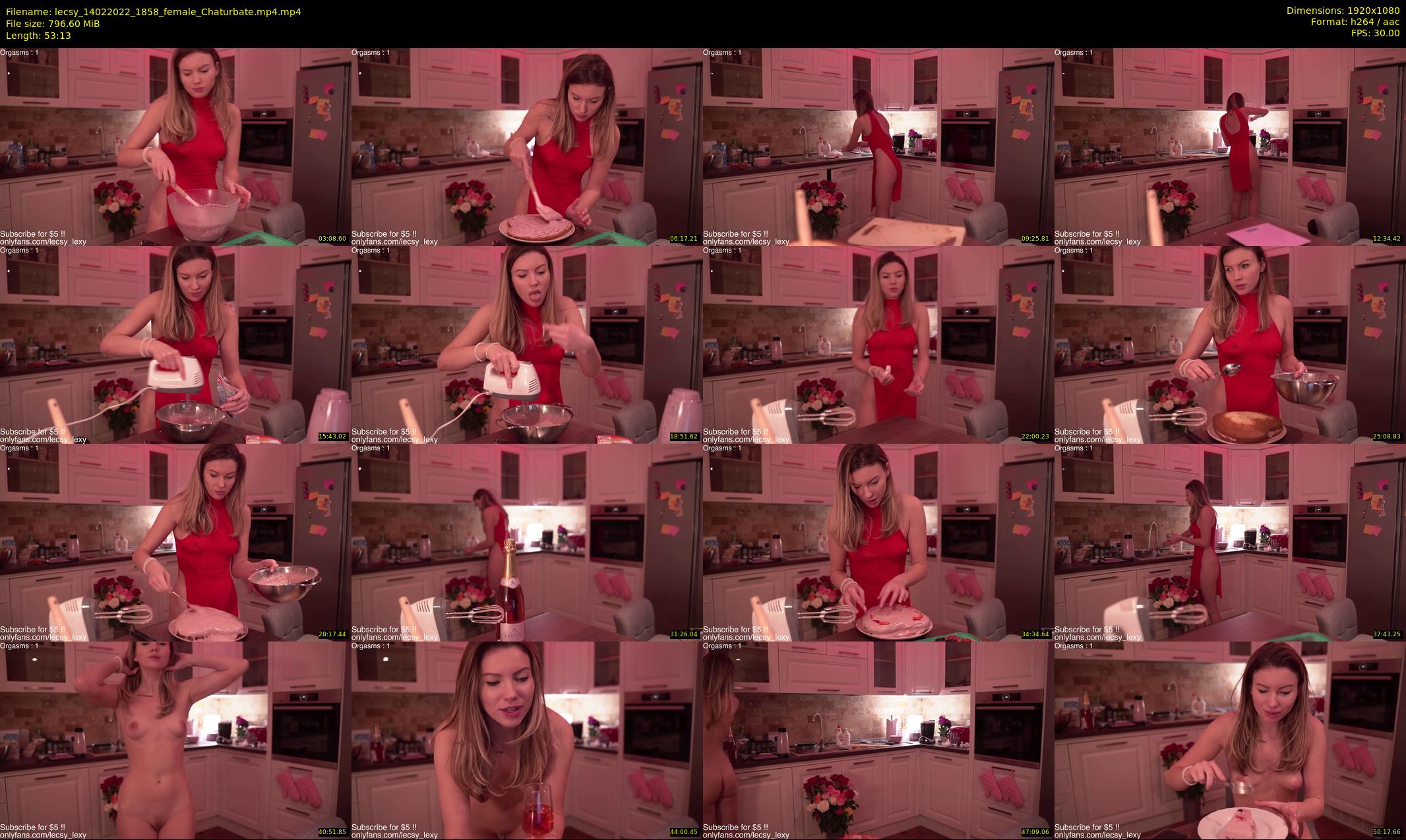 lecsy — 54 minute Chaturbate female cam show recording, 1080p, Feb 14, 2022