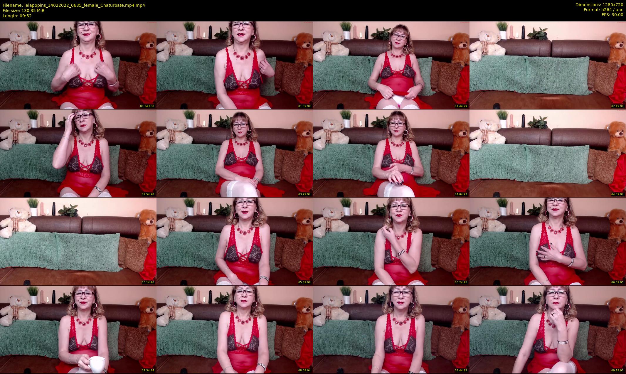 lelapopins — 10 minute Chaturbate female cam show recording, 720p, Feb 14, 2022