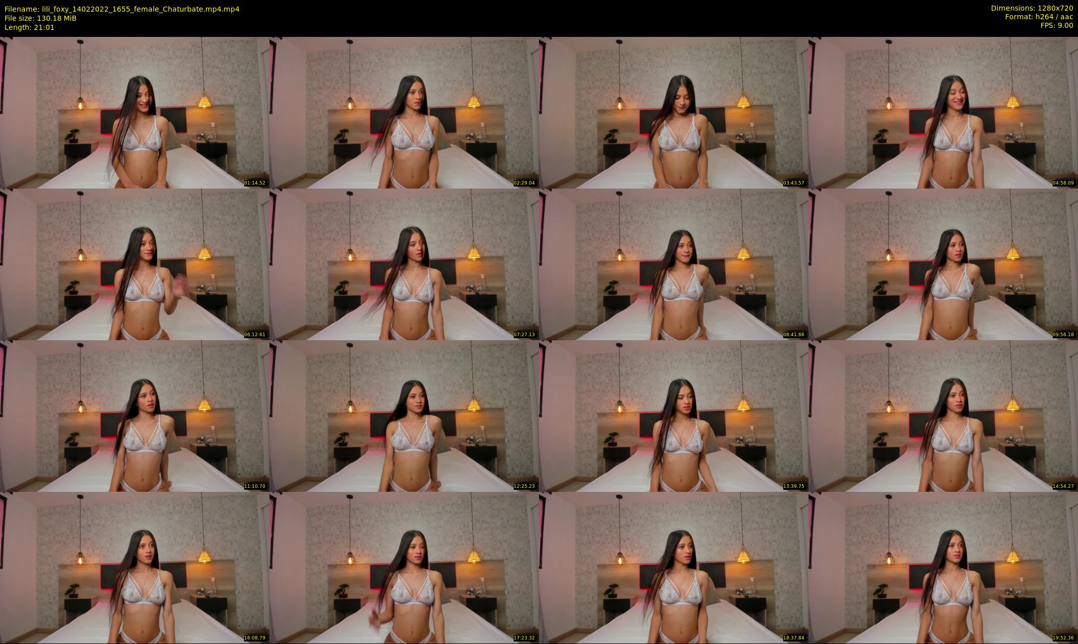 lili_foxy — 22 minute Chaturbate female cam show recording, 720p, Feb 14, 2022