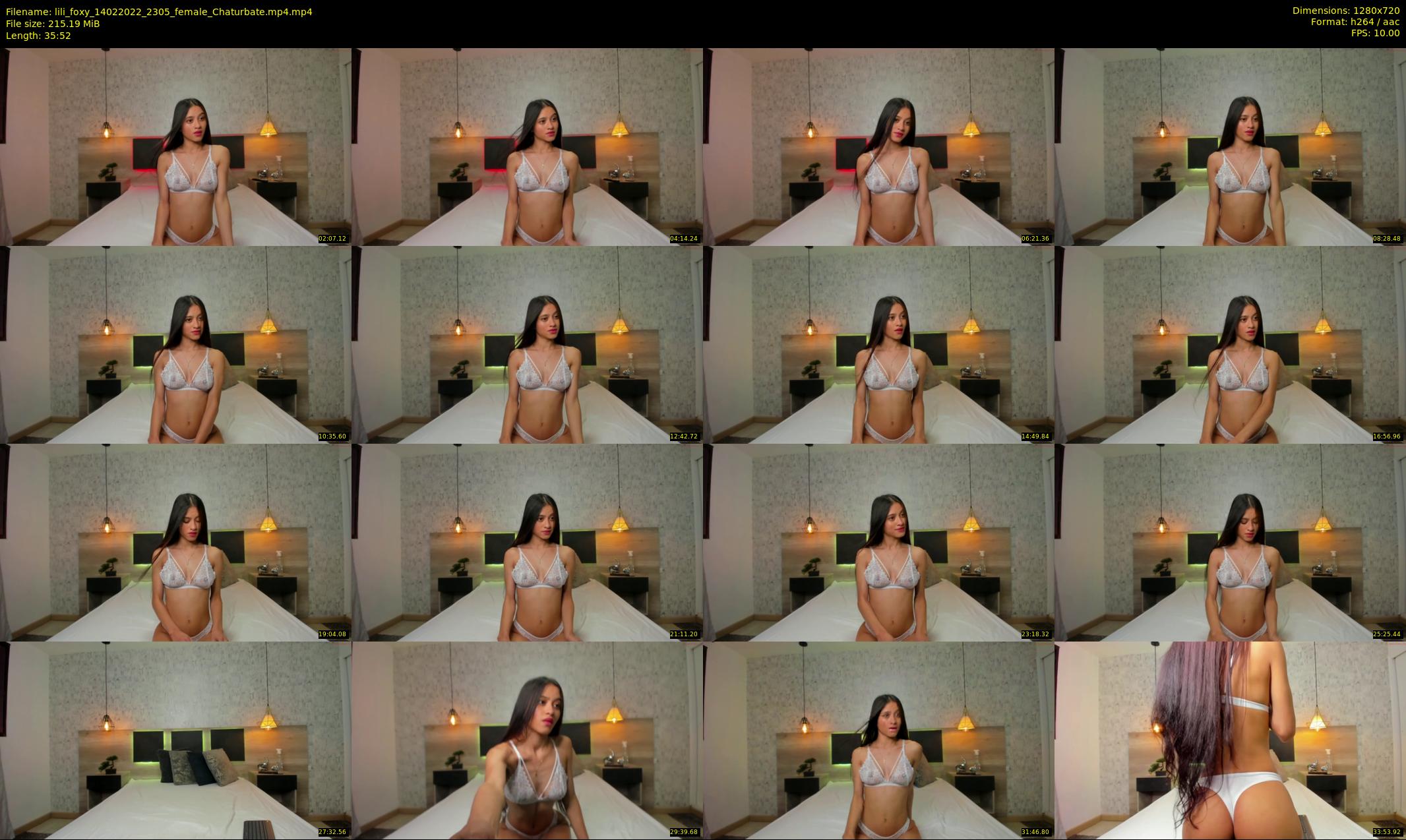 lili_foxy — 36 minute Chaturbate female cam show recording, 720p, Feb 14, 2022