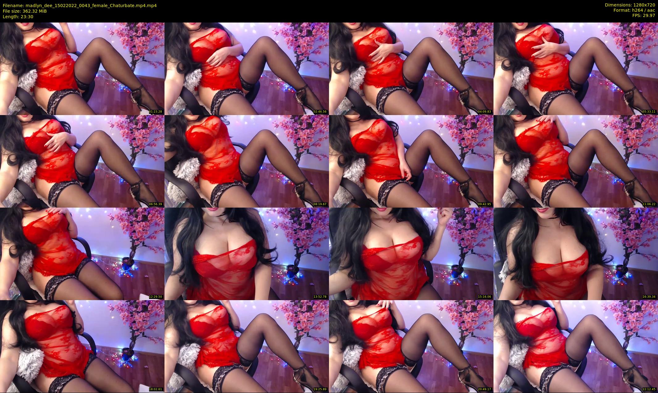 madlyn_dee — 24 minute Chaturbate female cam show recording, 720p, Feb 15, 2022